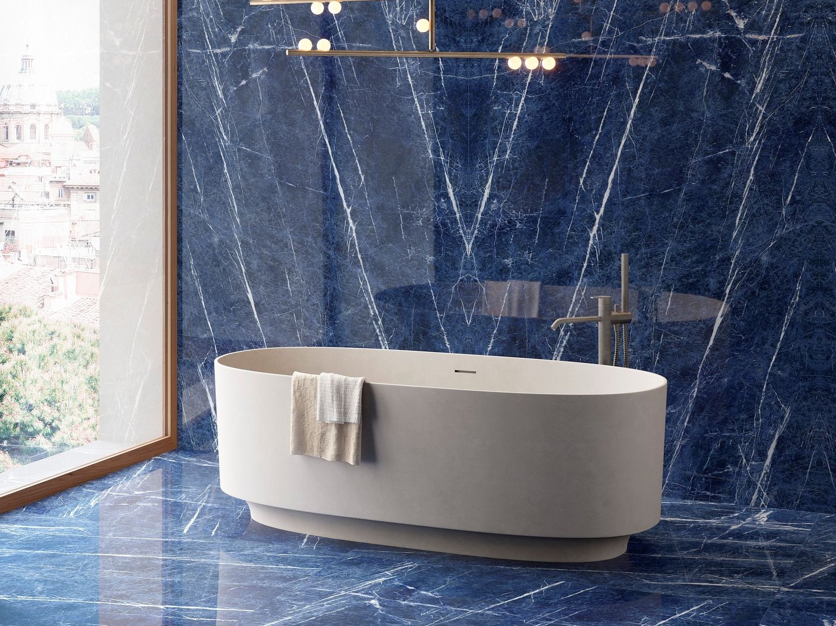 DIVINE BLUE Pavimento By Fiandre Architectural Surfaces