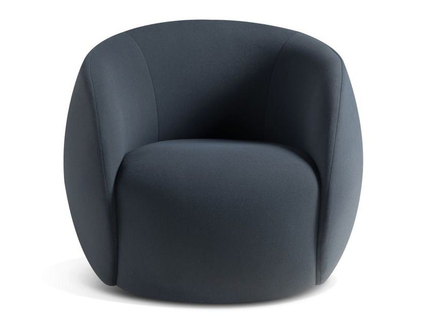 Swivel fabric armchair DOT Nativ Collection By Roche Bobois design