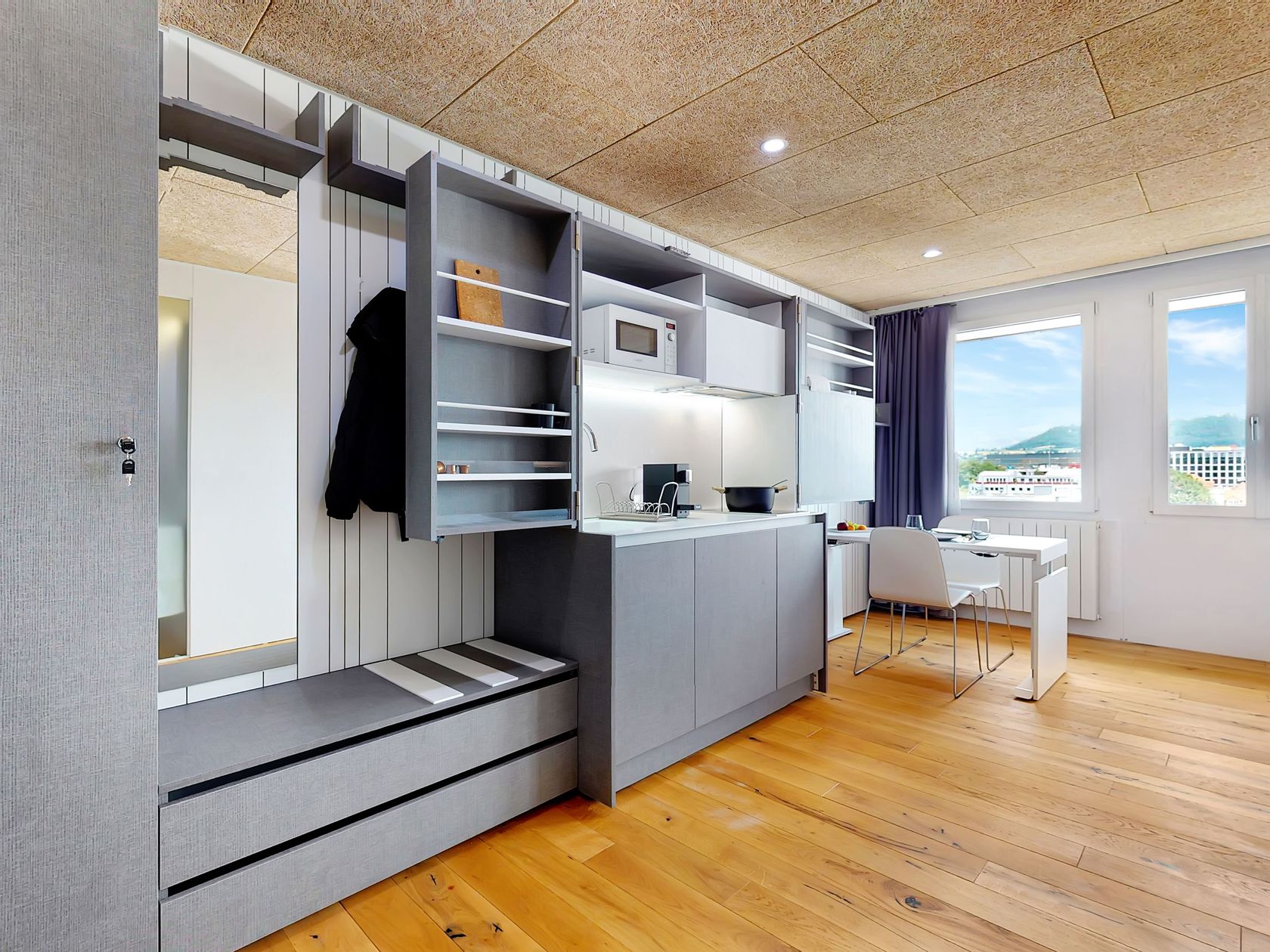 PIA VISS M Hideaway mini kitchen By Dizzconcept | design Darko Špiljarić