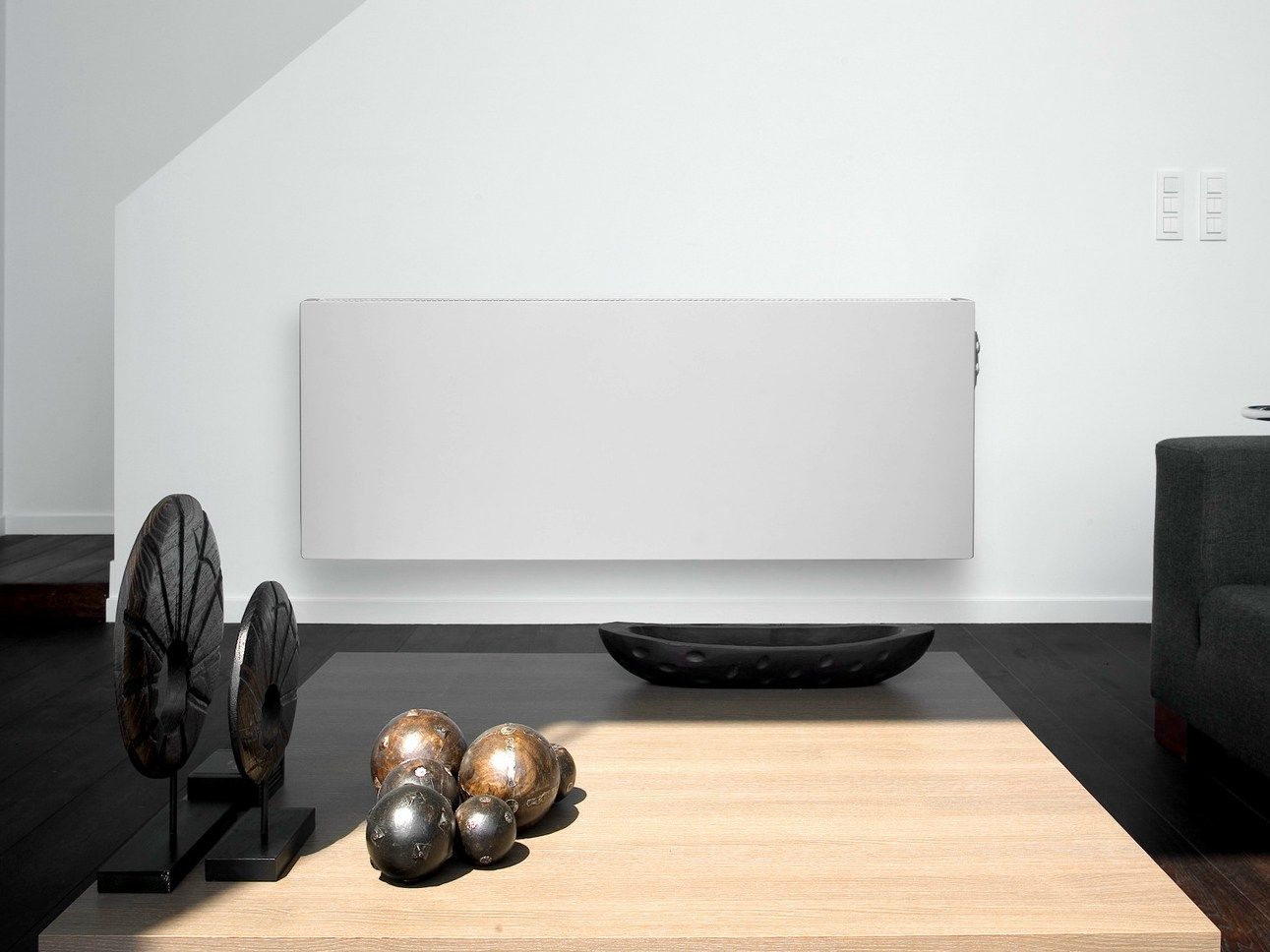 E- PANEL | Horizontal decorative radiator Electric horizontal steel ...