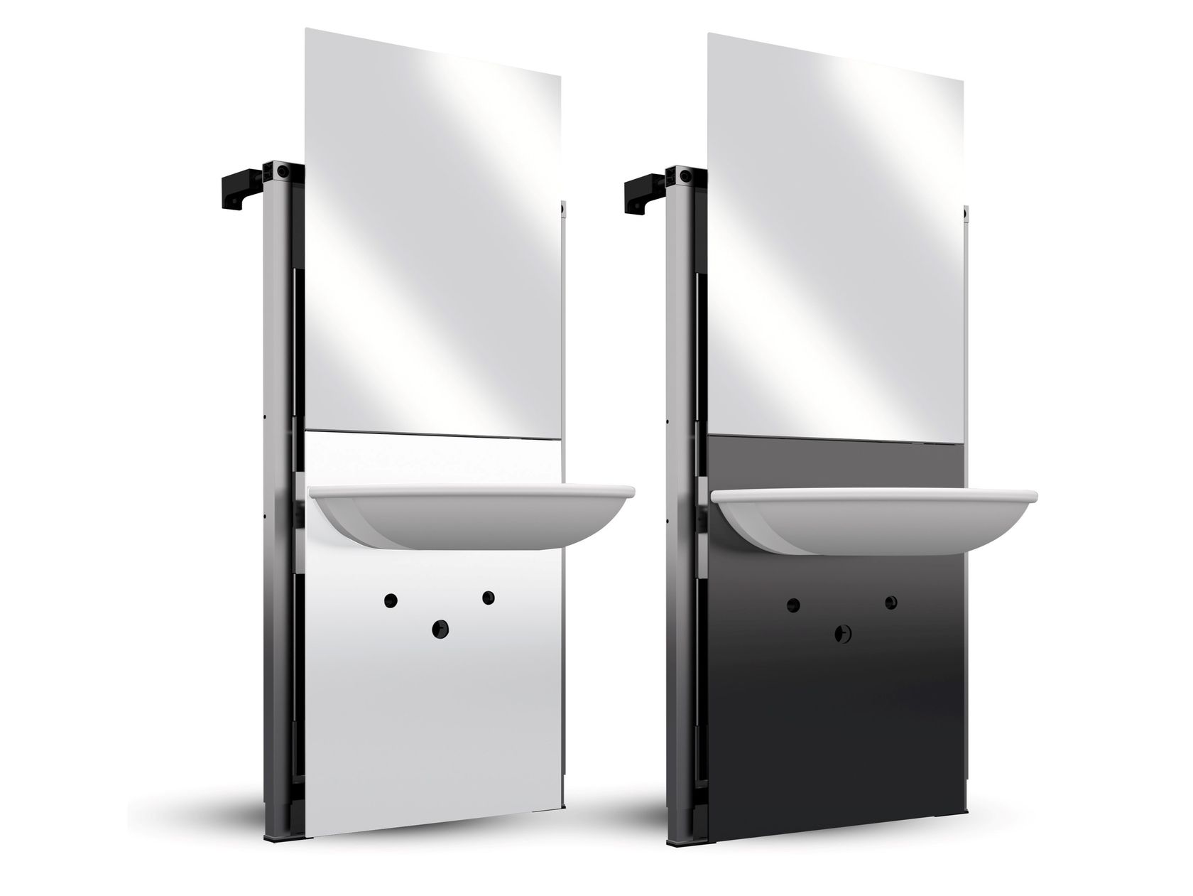 EASY MOVE Glass sanitary module for washbasins By OLI