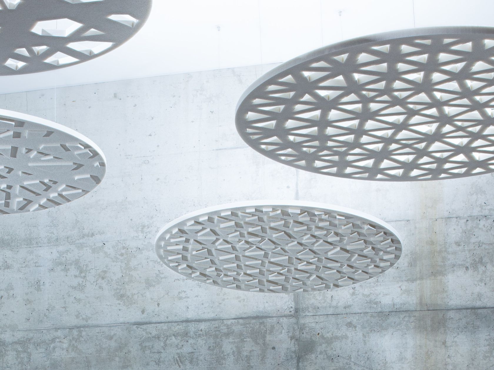 PET acoustic baffles ECHOSAIL® By ECHOJAZZ