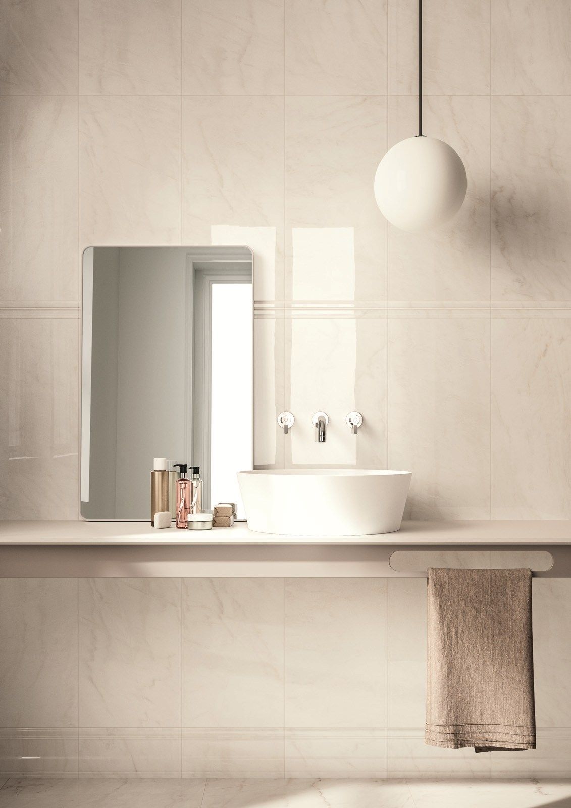 Revestimiento De Pared En Pasta Blanca ELEGANCE By MARAZZI
