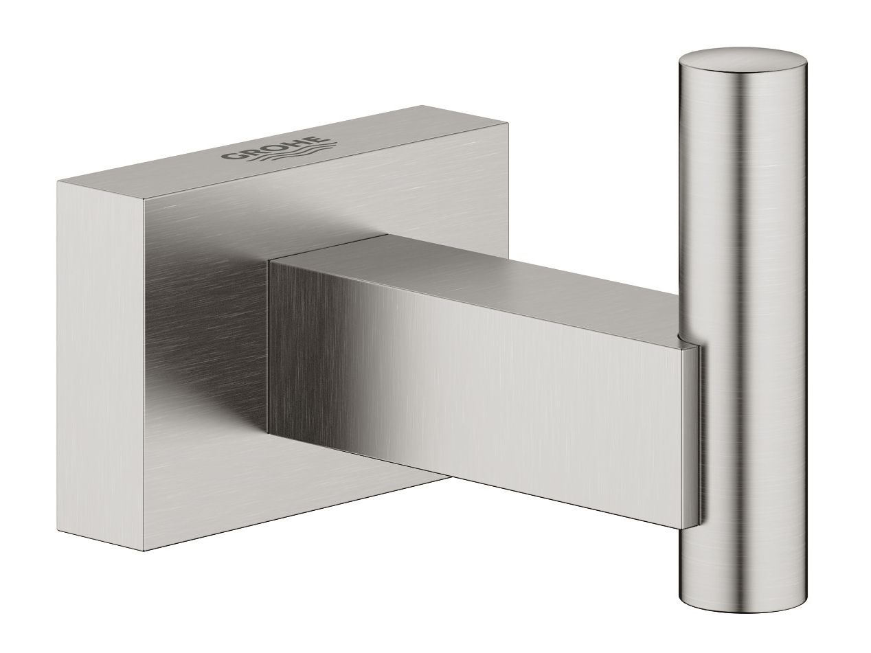 ESSENTIALS CUBE | Robe hook Essentials Cube Collection By Grohe
