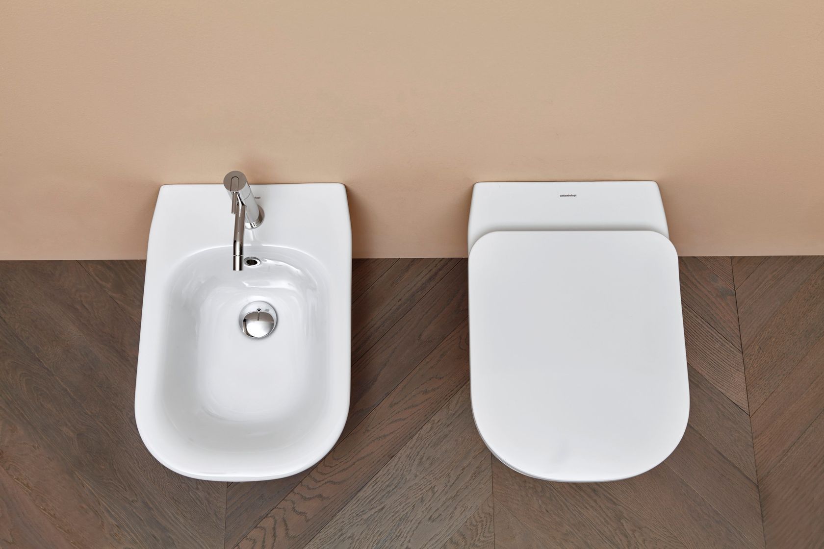 FLAT Toilet seat Resin toilet seat By Antonio Lupi Design design