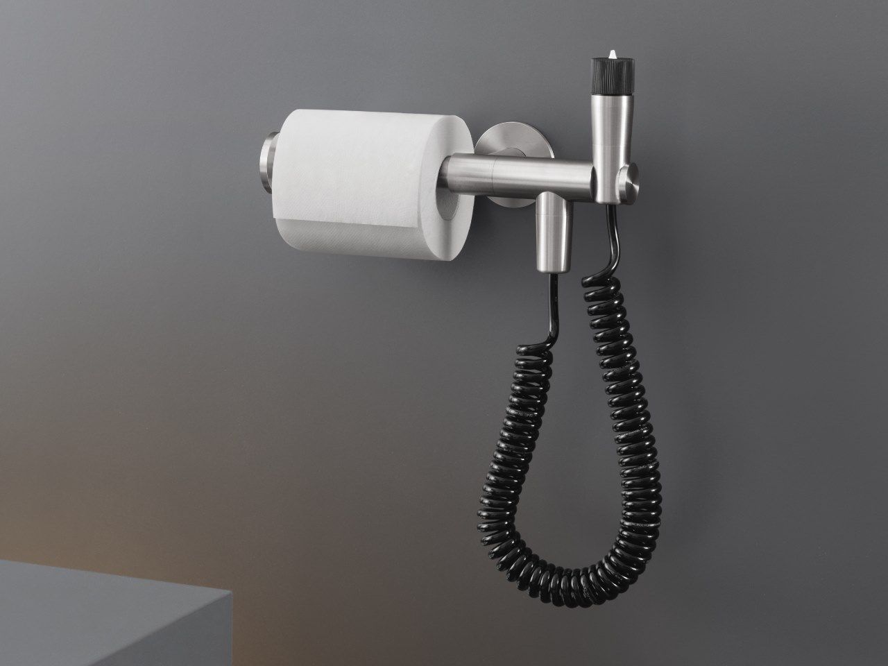 Stainless steel toilet roll holder / toiletjet handspray FREE IDEAS 44
