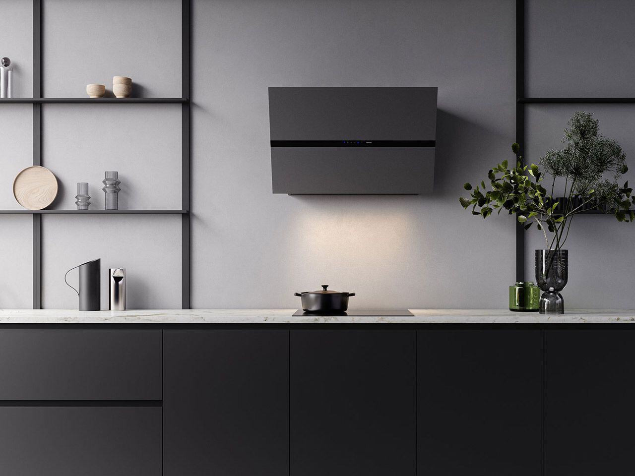 Fusion, the New Falmec inclined extractor hood