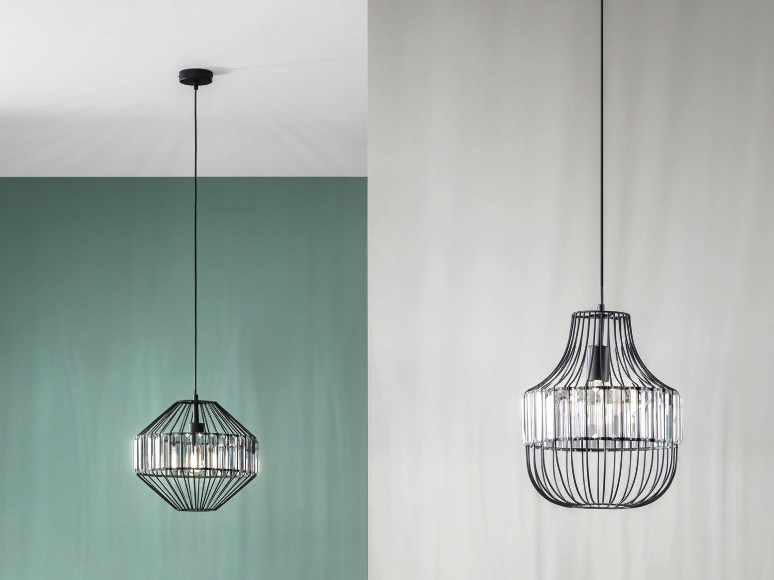 Lampada A Sospensione Con Ventilatore 60W Vikye - 30cm, Telecomando, 3 Luci E 3 Velocità - Per Soggiorno E Camera - 2