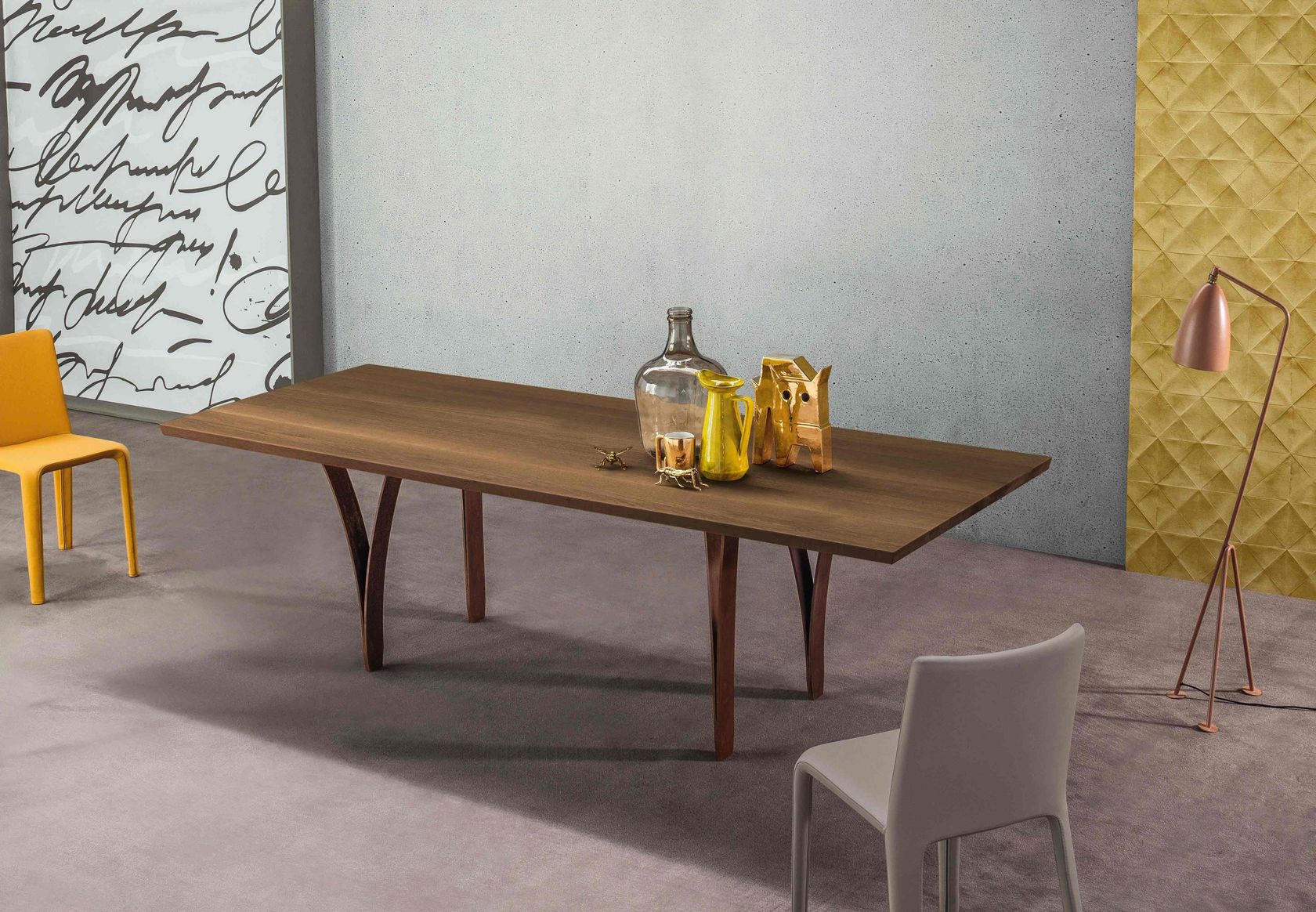 Rectangular Table GAP By Bonaldo Design Alain Gilles