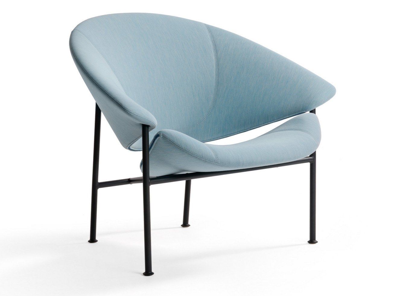 GLIDER Fabric armchair By Artifort