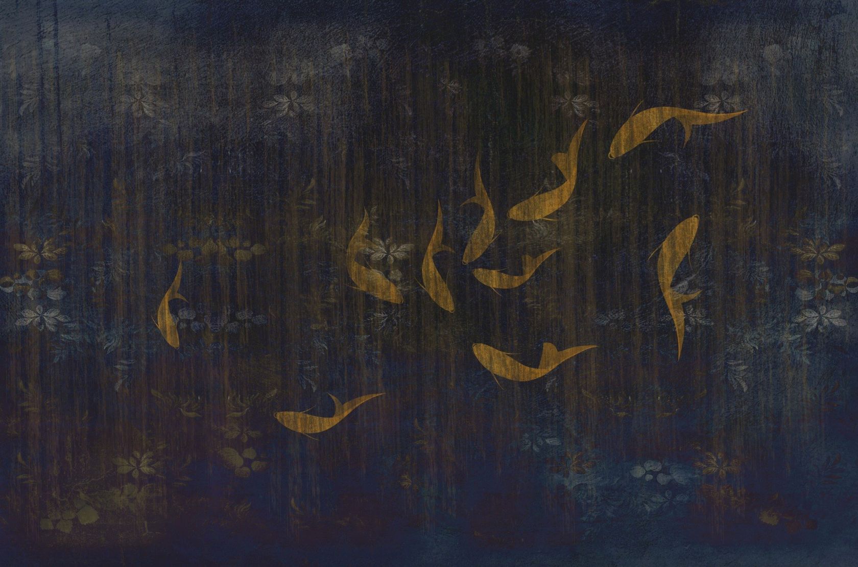 GOLDEN FISHES Wallpaper By Officinarkitettura®