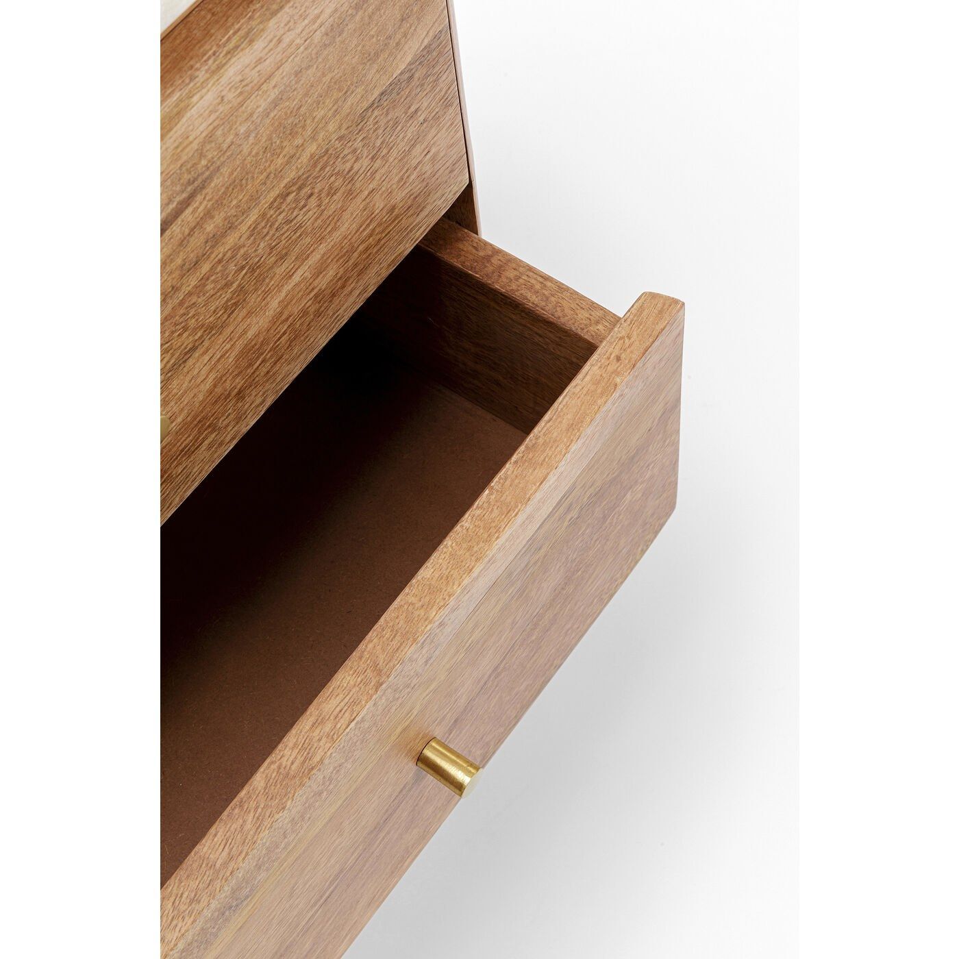 GRACE Solid wood bedside table with drawers By KARE Design