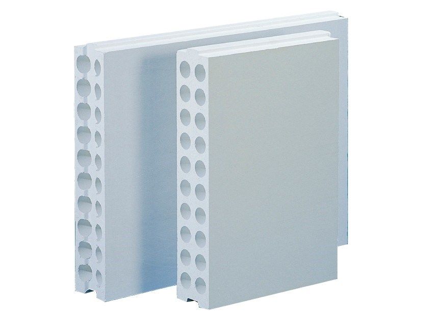 Gypsum plasterboard GYPS BLOC® By GESSI ROCCASTRADA