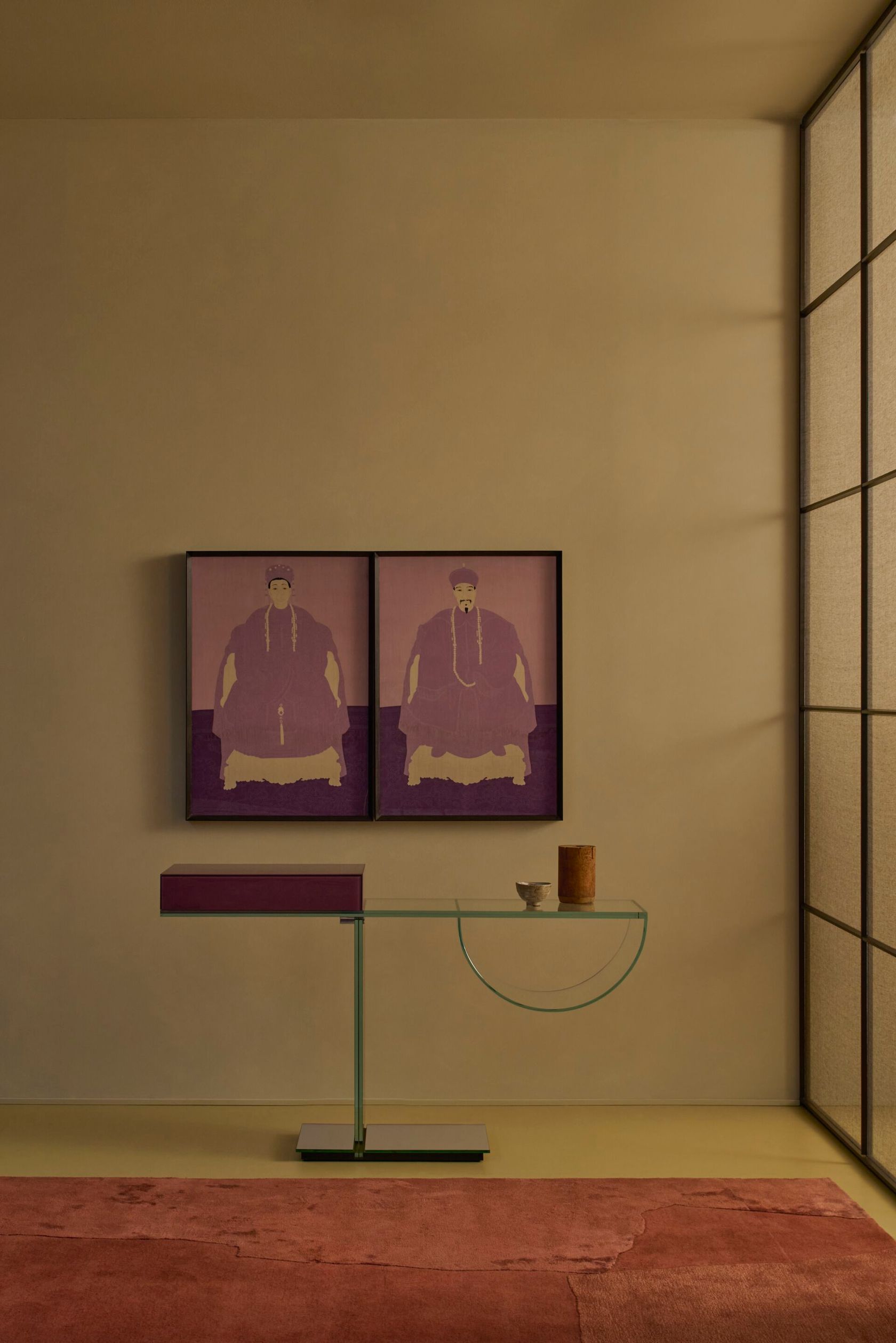 OLLIE Console table By Glas Italia