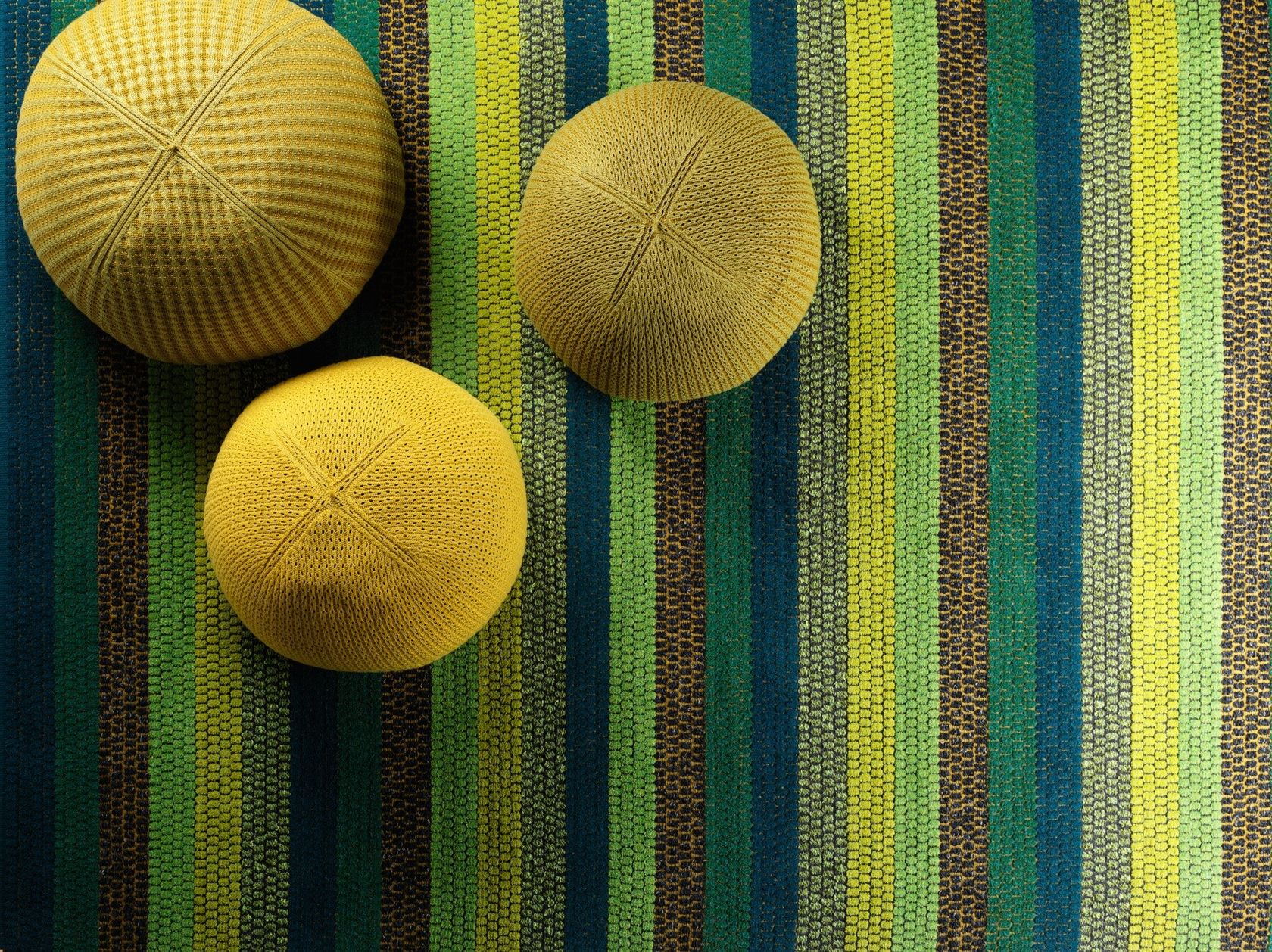 Rectangular striped rug HAPPY By Kasthall design Gunilla Lagerhem Ullberg