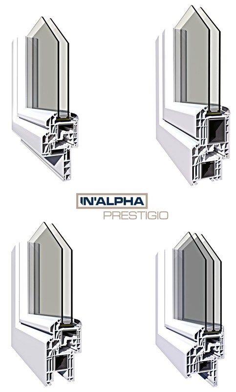IN'ALPHA PRESTIGIO | Fenêtre en PVC By ALPHACAN