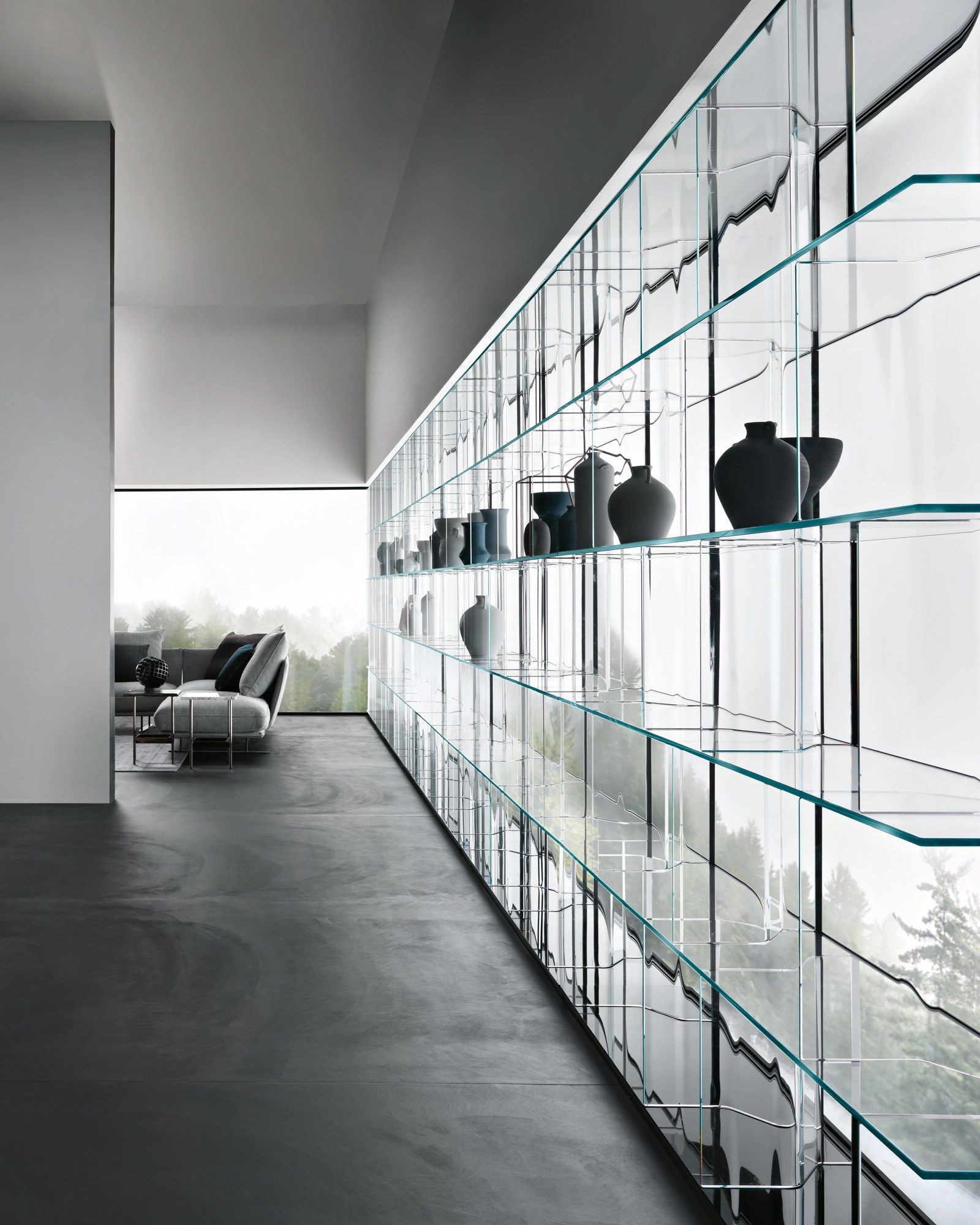 INORI Bookcase By Fiam Italia | design Setsu & Shinobu Ito