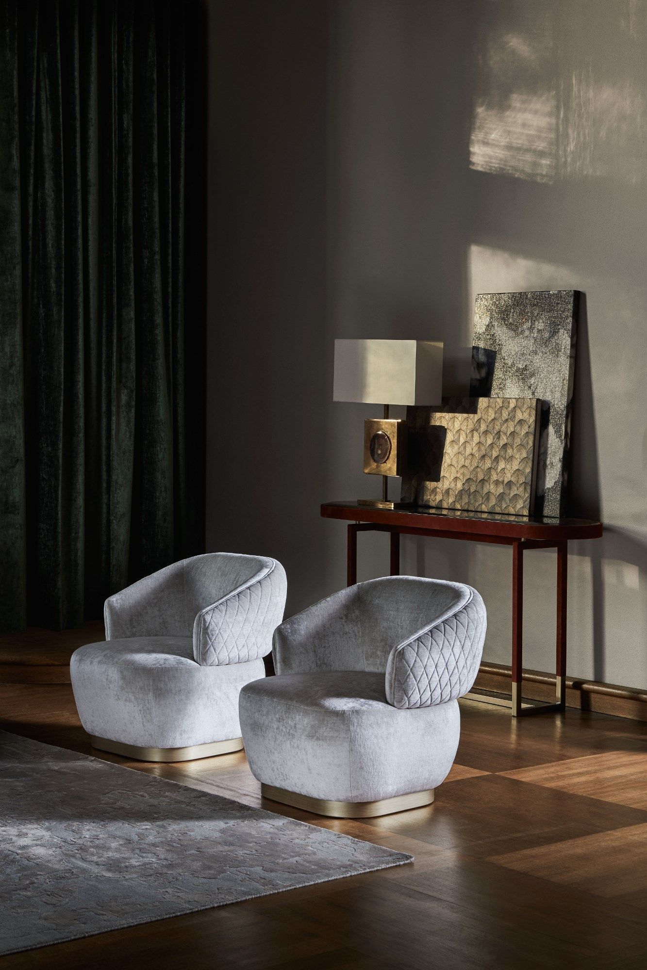 ISABEL Oval console table By OPERA CONTEMPORARY | design Castello ...