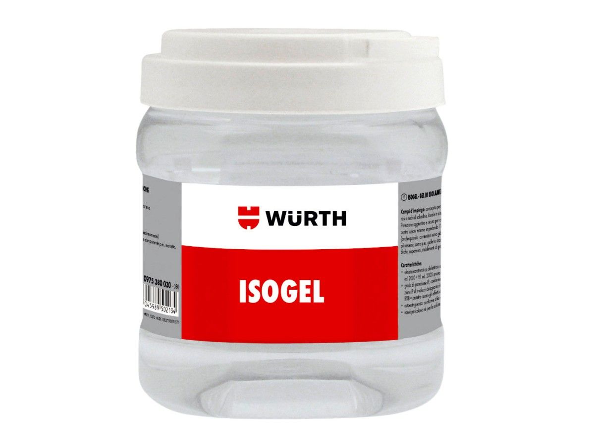 Insulating silicone gel for electrical connections ISOGEL By Würth