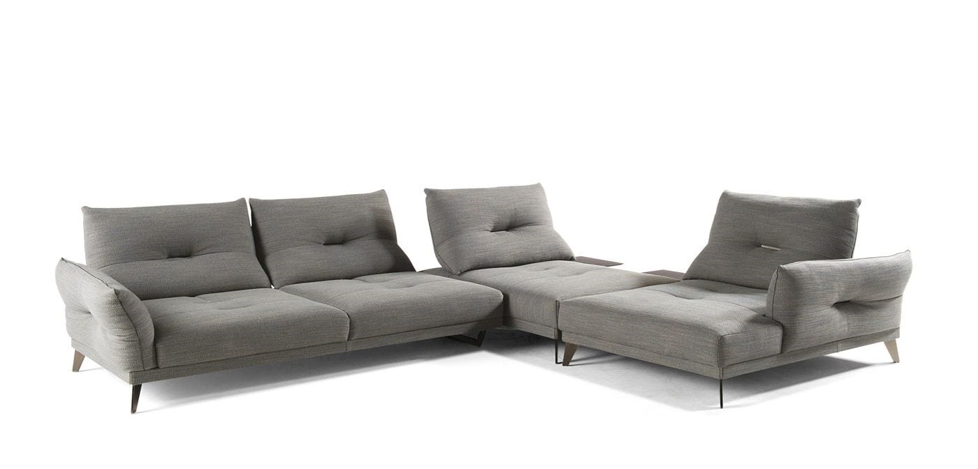 ITINERAIRE Sectional fabric sofa By Roche Bobois design Philippe Bouix