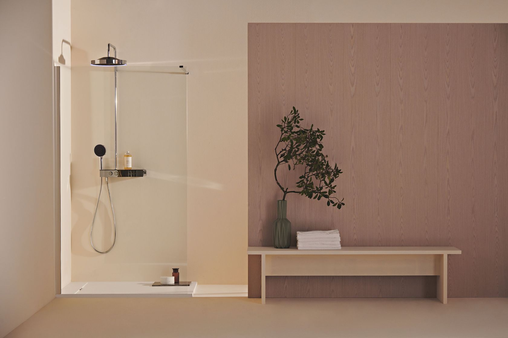 CERATHERM SOLOS - A7883 Colonne de douche mural thermostatique avec ...