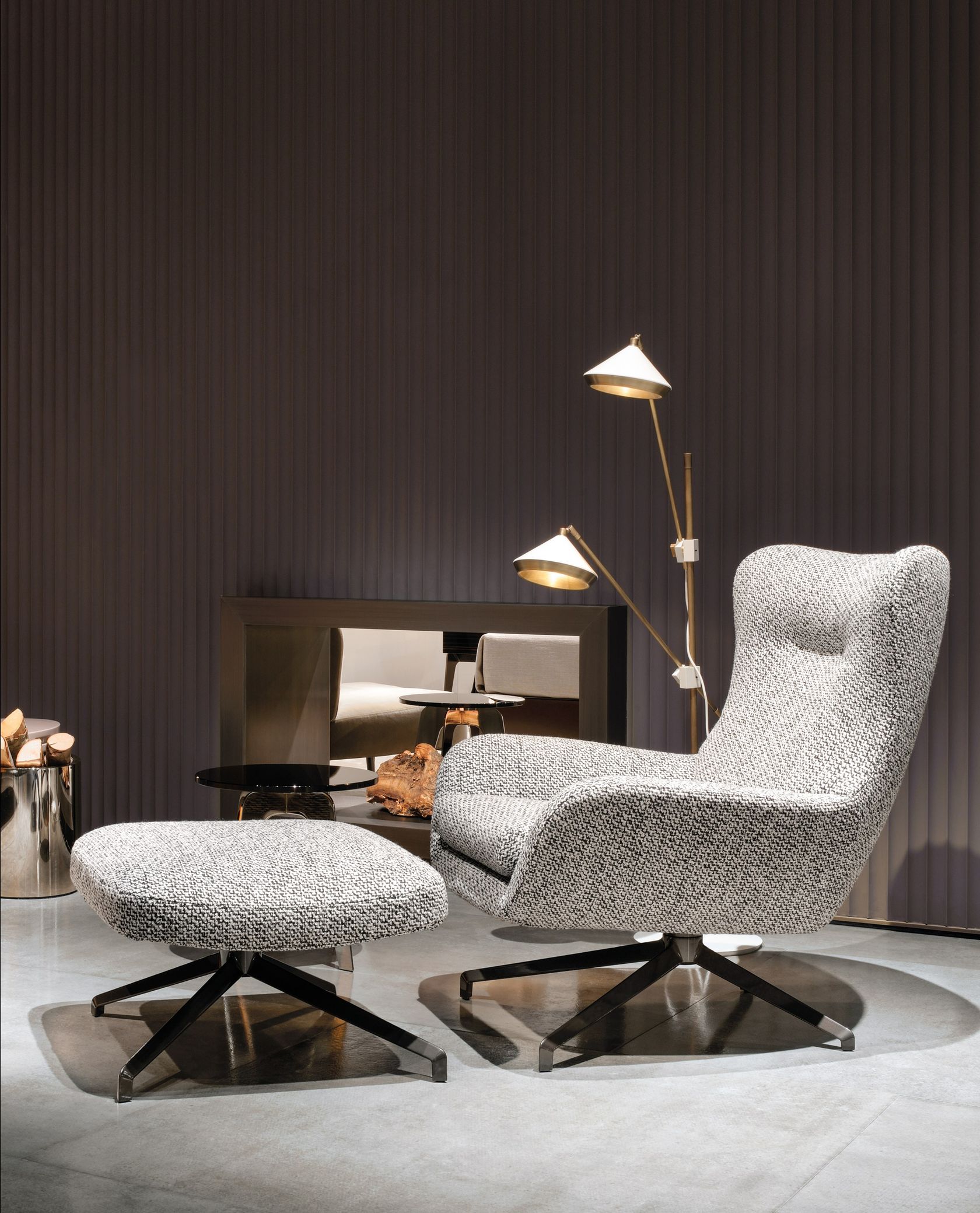 JENSEN Armchair By Minotti design Rodolfo Dordoni