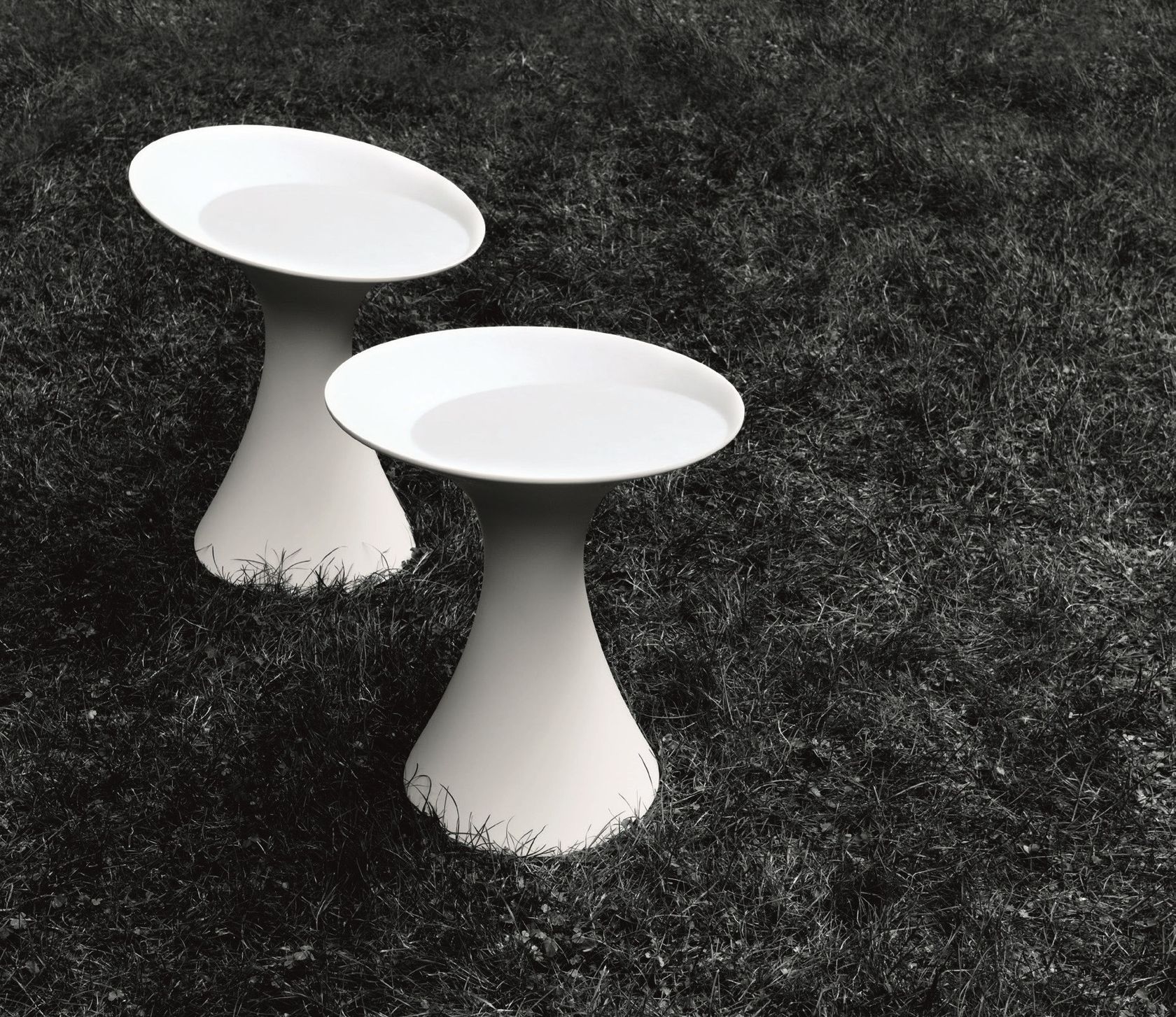 Cristalplant® stool / coffee table KALÉ By Living Divani design Mario