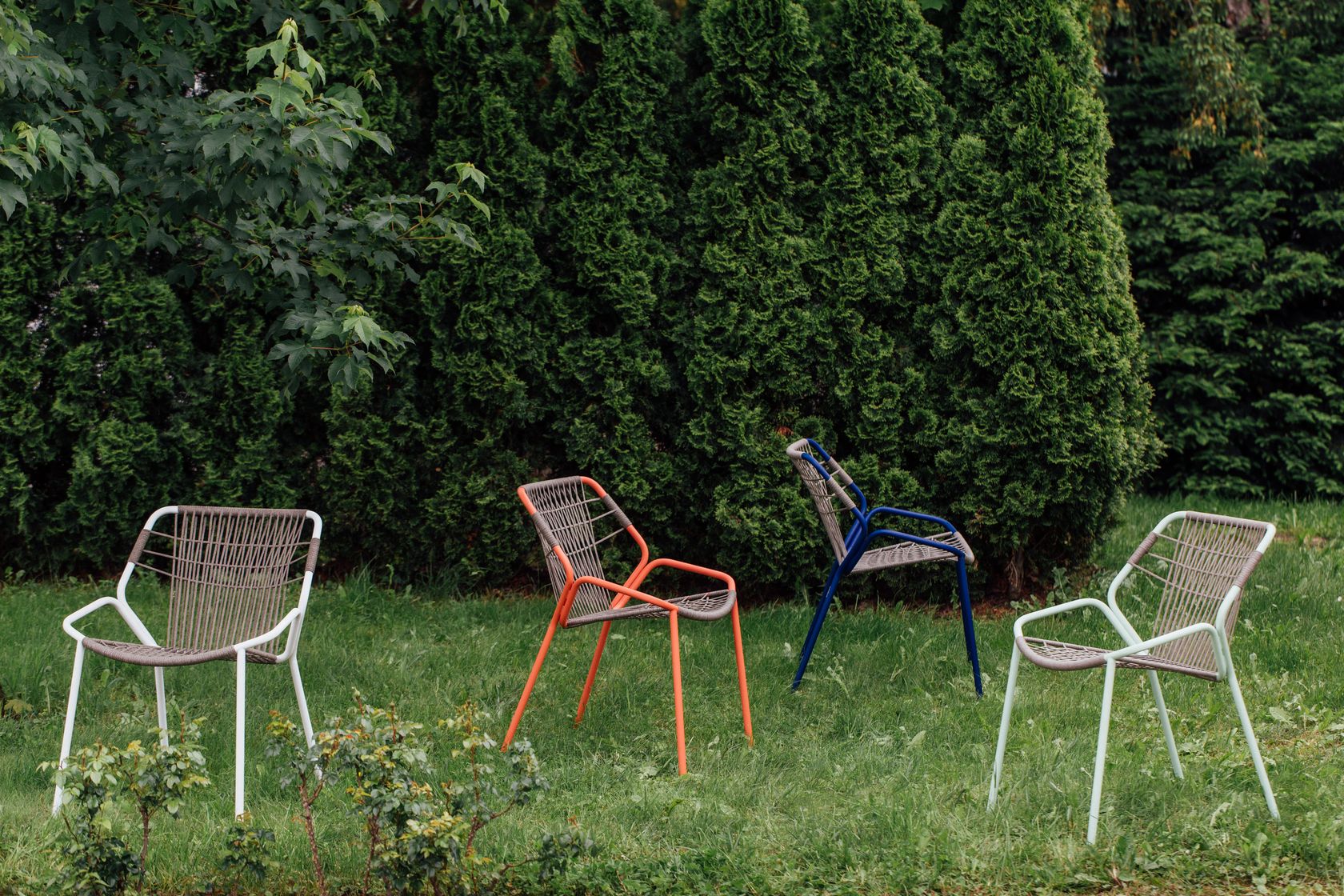 KAPUA Stackable garden chair By Garda Furniture design AM Studio
