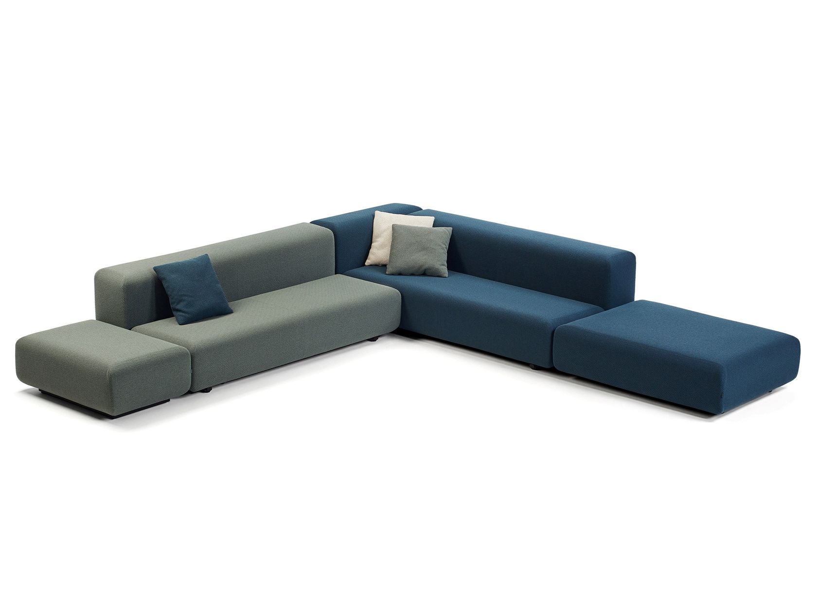 KLASTER | Sectional sofa By prostoria design Numen / For Use