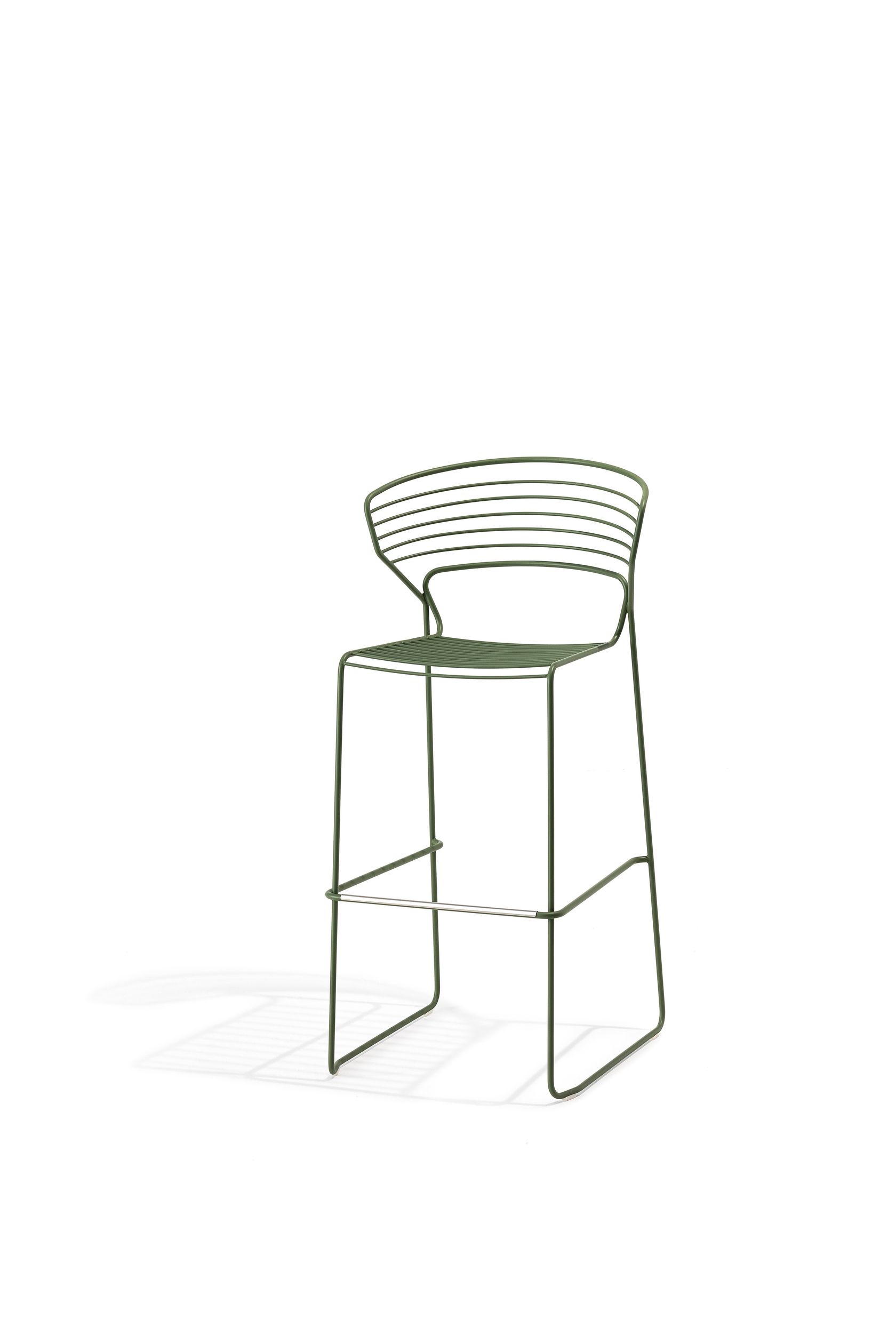KOKI WIRE Steel stool By Desalto | design Archirivolto - Pocci & Dondoli