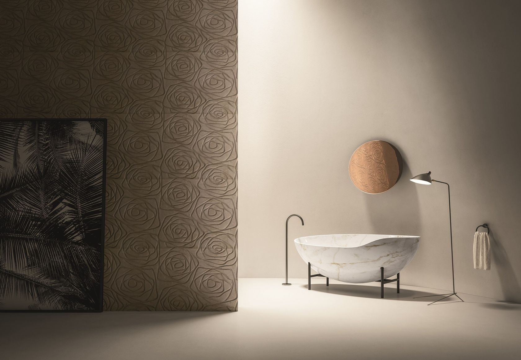 KORA Marble bathtub By Kreoo design Enzo Berti