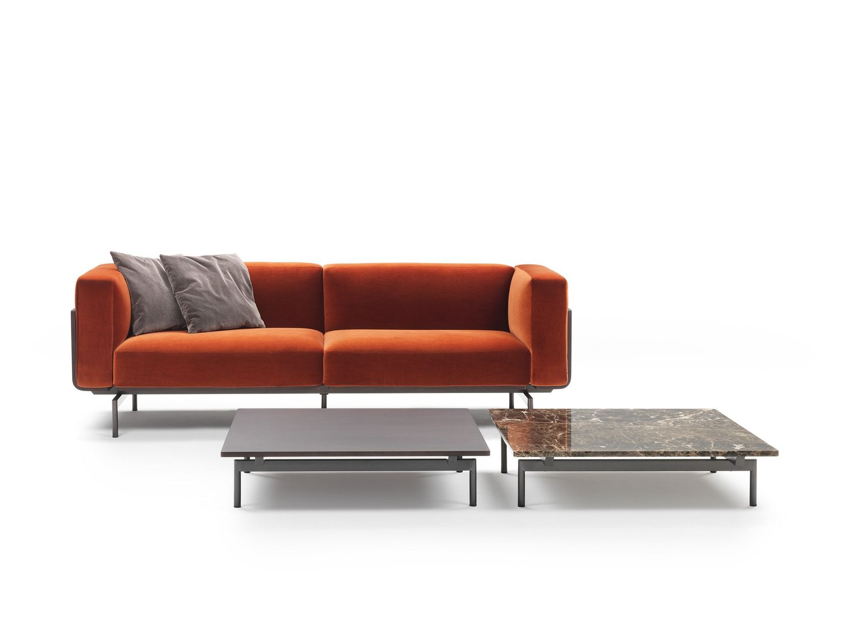 L-SOFA Sectional sofa By Marelli | design Jérôme Gauthier