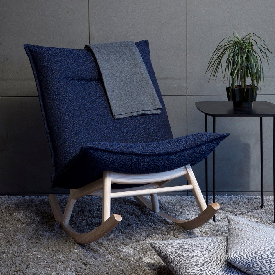 LAB XL ROCKING Fauteuil à bascule en tissu By Inno | design Harri Korhonen