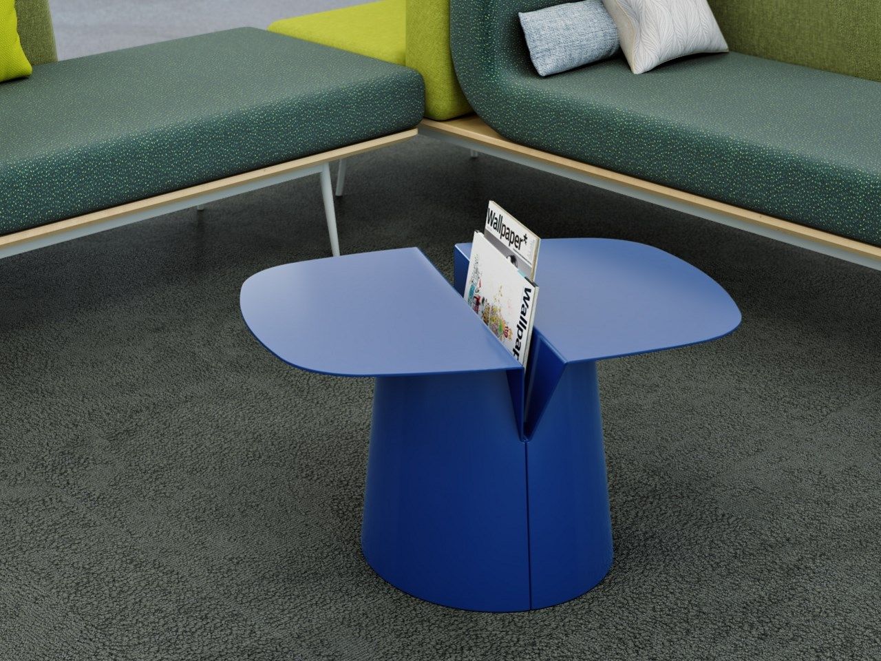 Modular side table LEAF By Cider Edition design Matthieu Pauthe