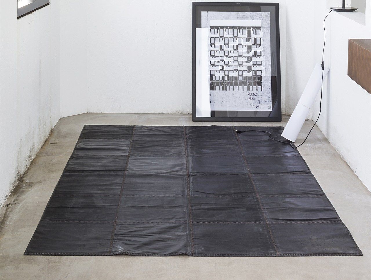 Handmade leather rug LEATHER RUG By Massimo Copenhagen