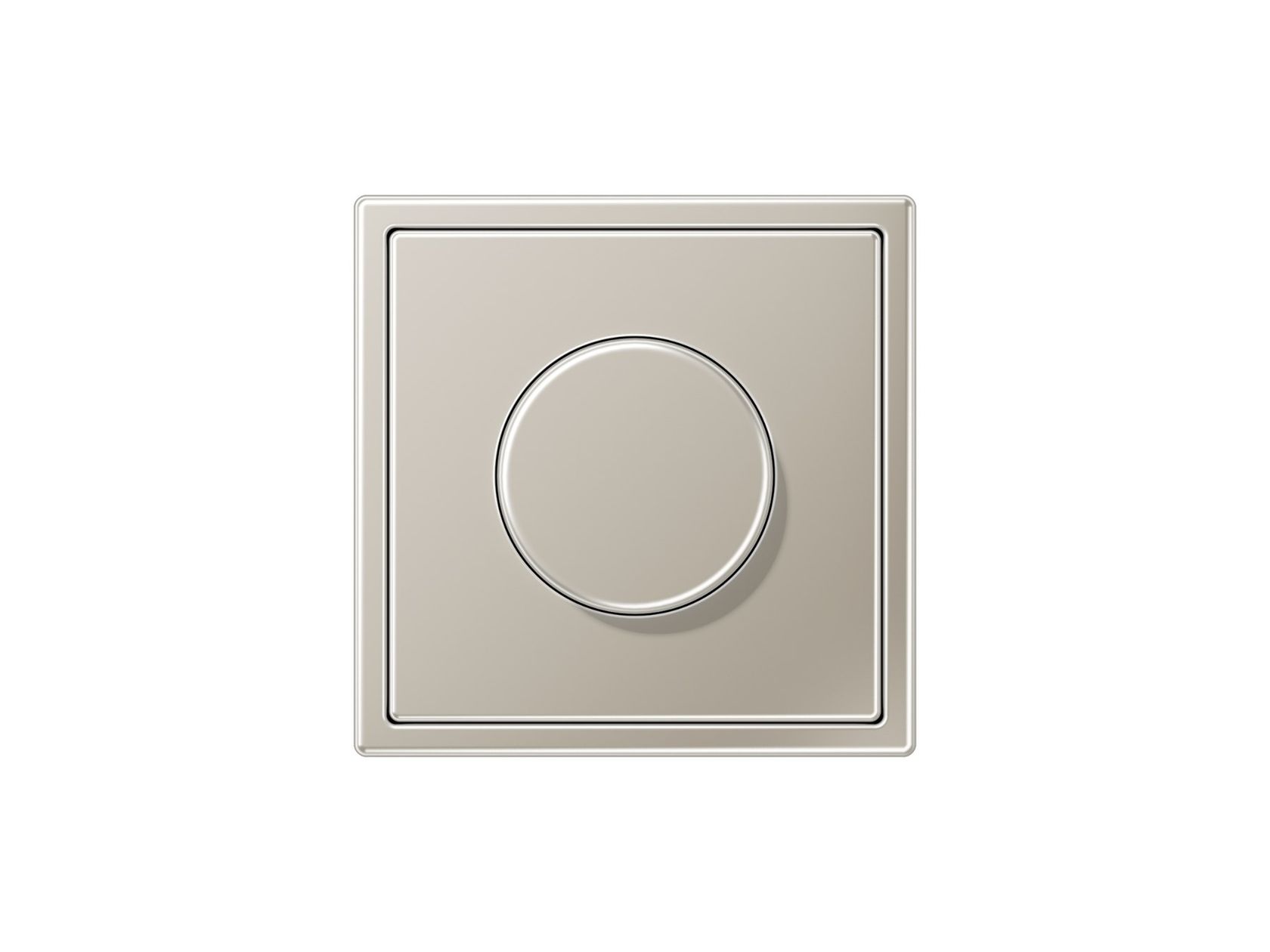 LS 990 Stainless steel dimmer By JUNG