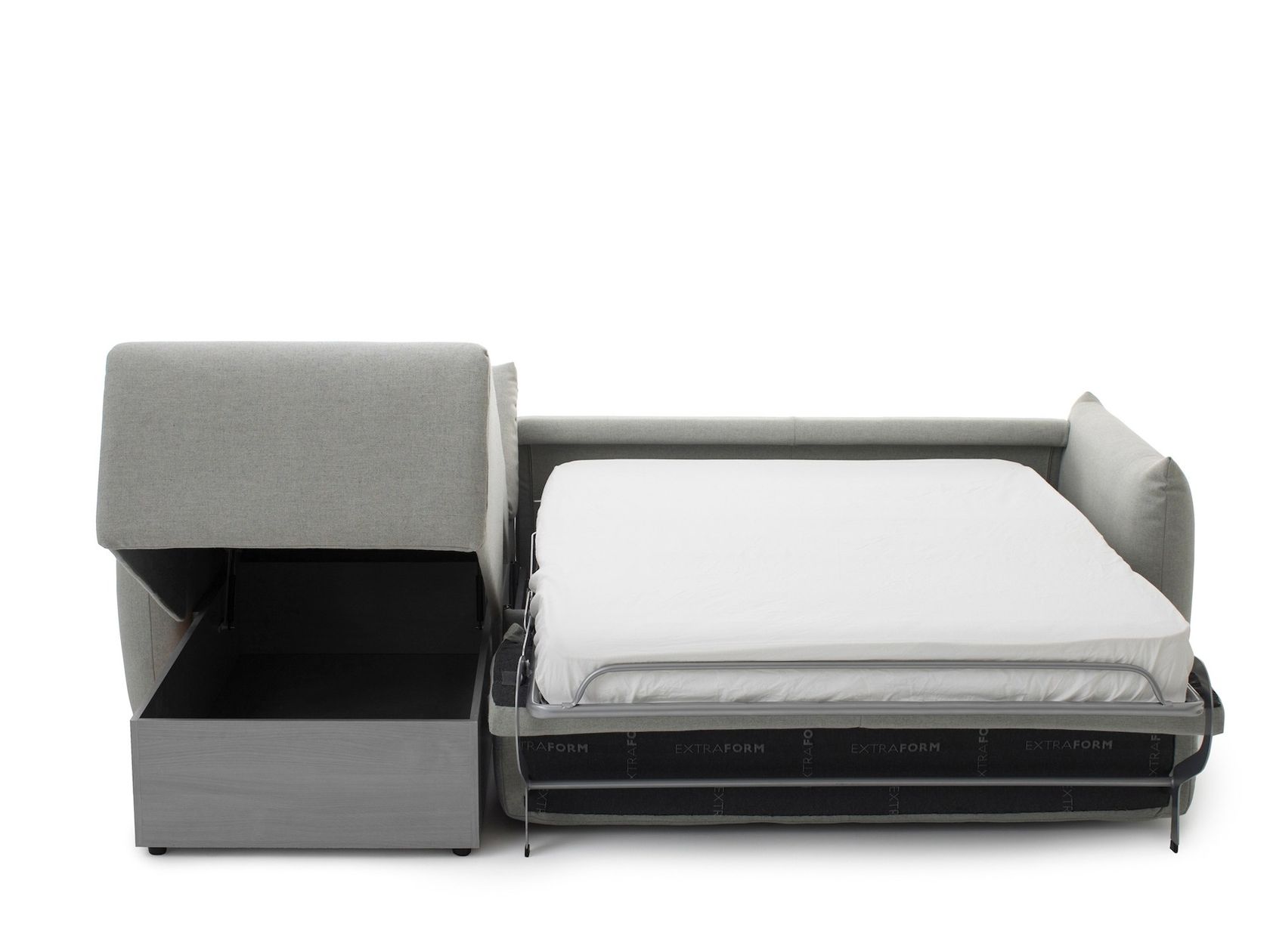 LUNA Sofa bed with chaise longue By Extraform design Zoran Jedrejcic