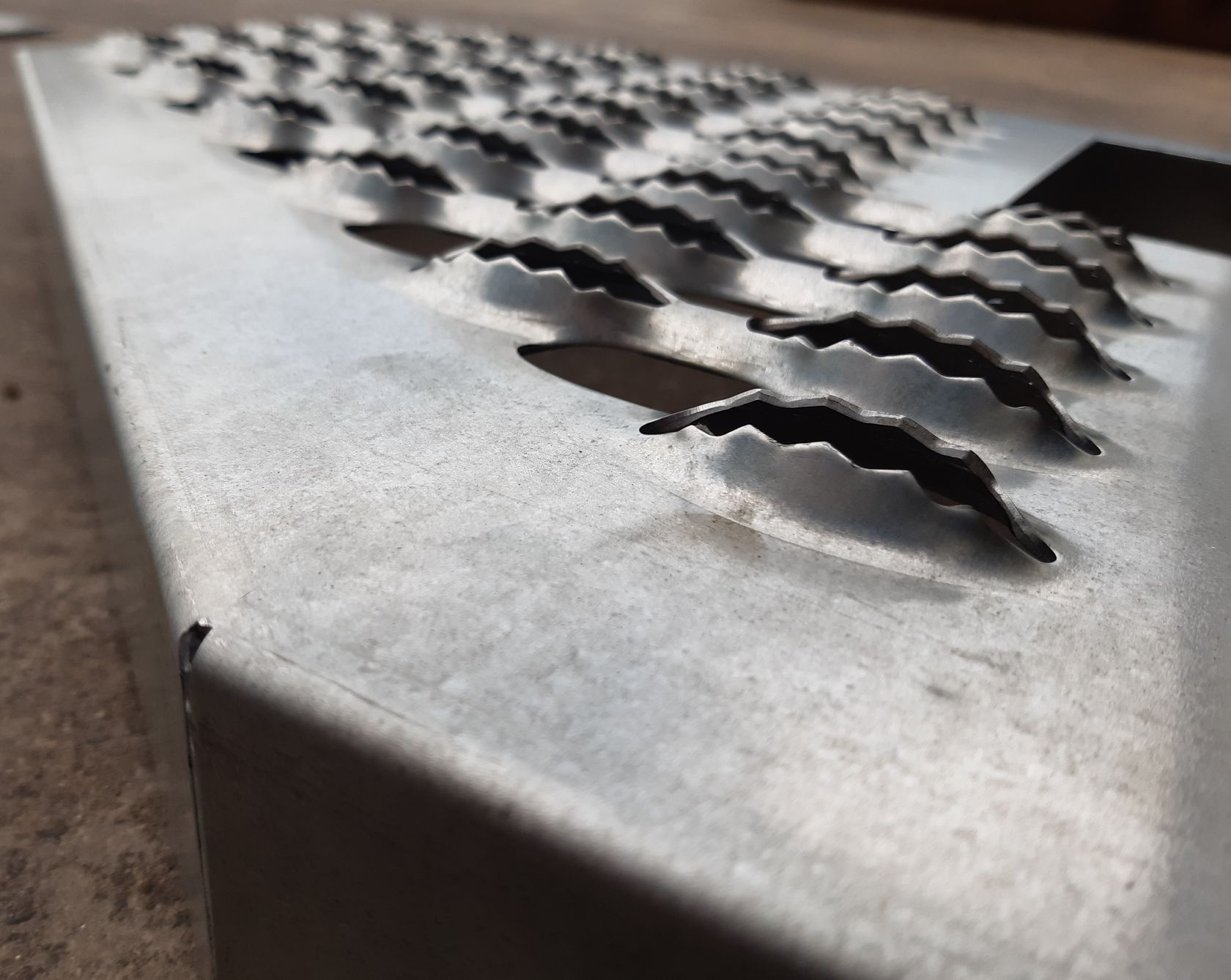 Tavolo Bar Quadrato Alluminio E Acciaio | Leroy Merlin - Foto 6