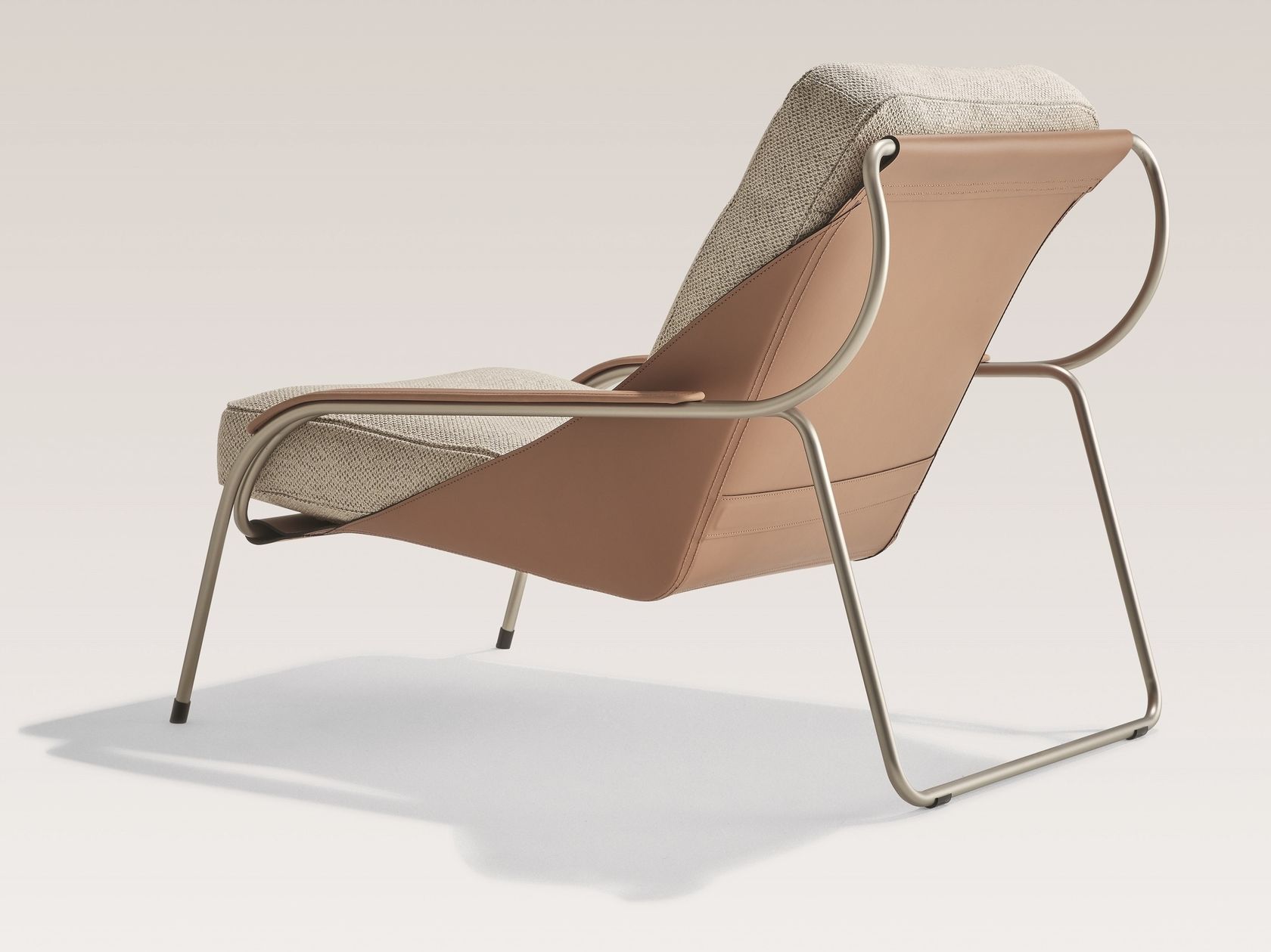 MAGGIOLINA Fabric Chaise longue Upholstered fabric Chaise longue By