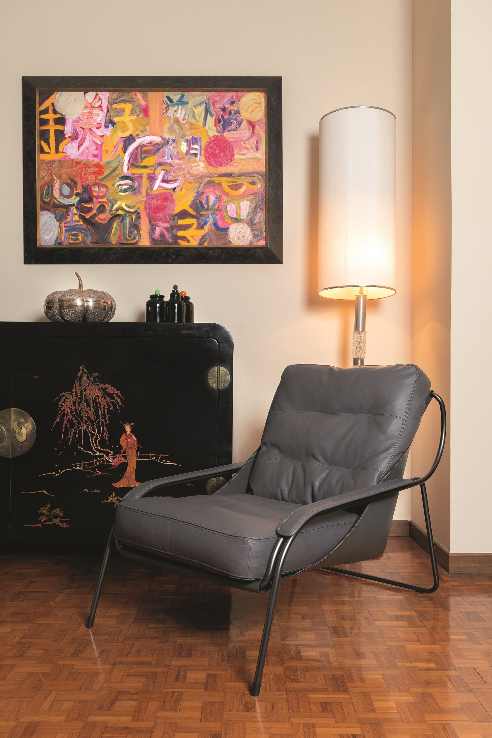 MAGGIOLINA Chaise longue in pelle By Zanotta design Marco Zanuso