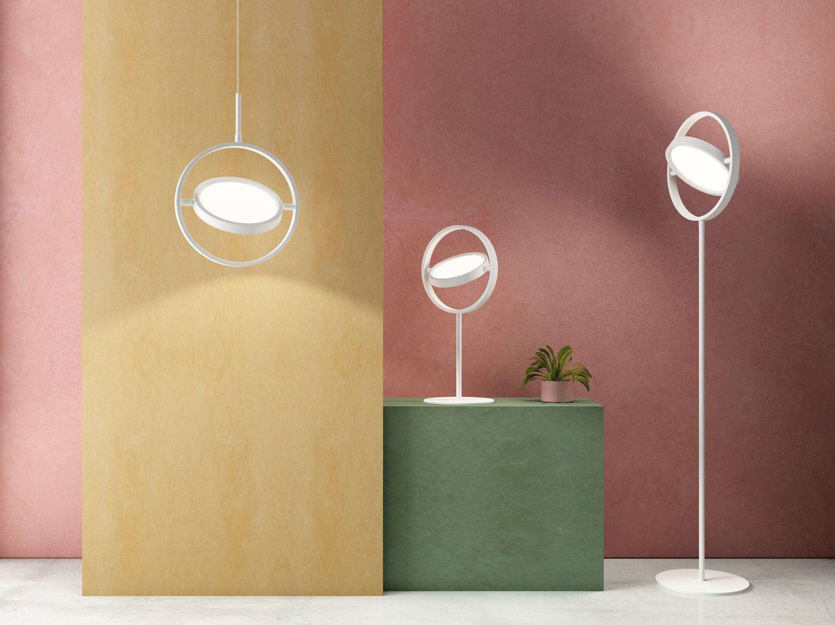 MAKEUP Floor lamp By KAISHI design Hugo Tejada