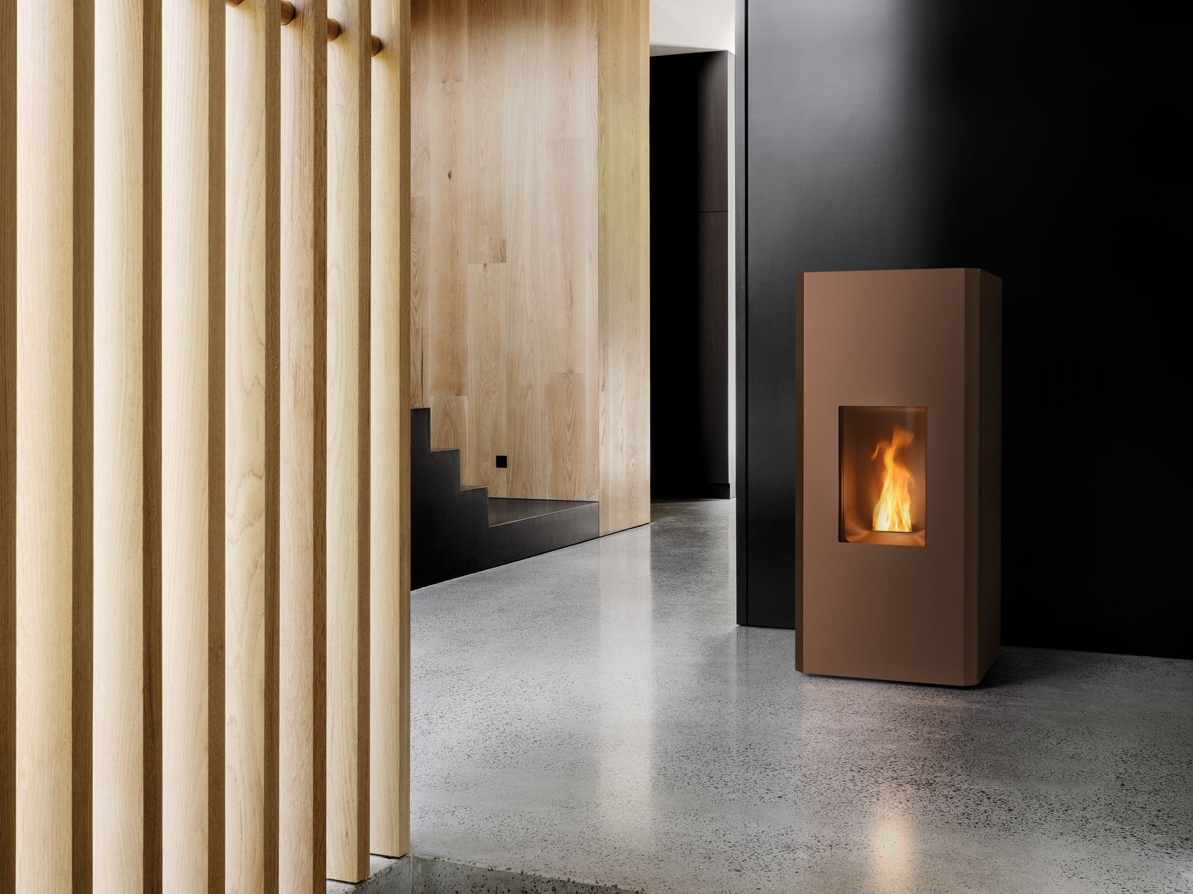 MAKO stove By MCZ design Stefano Salerni MCZ design