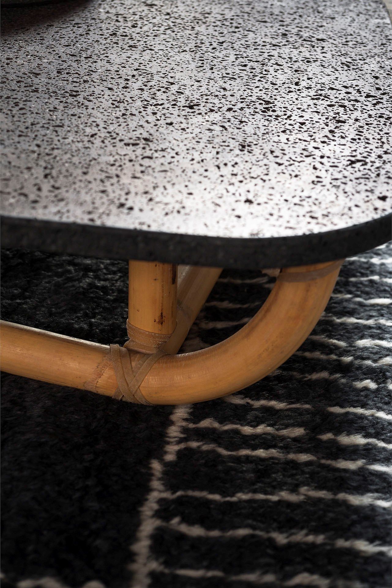 Table Basse Rectangulaire En Paille - Hauteur 45,5 Cm - Occasion