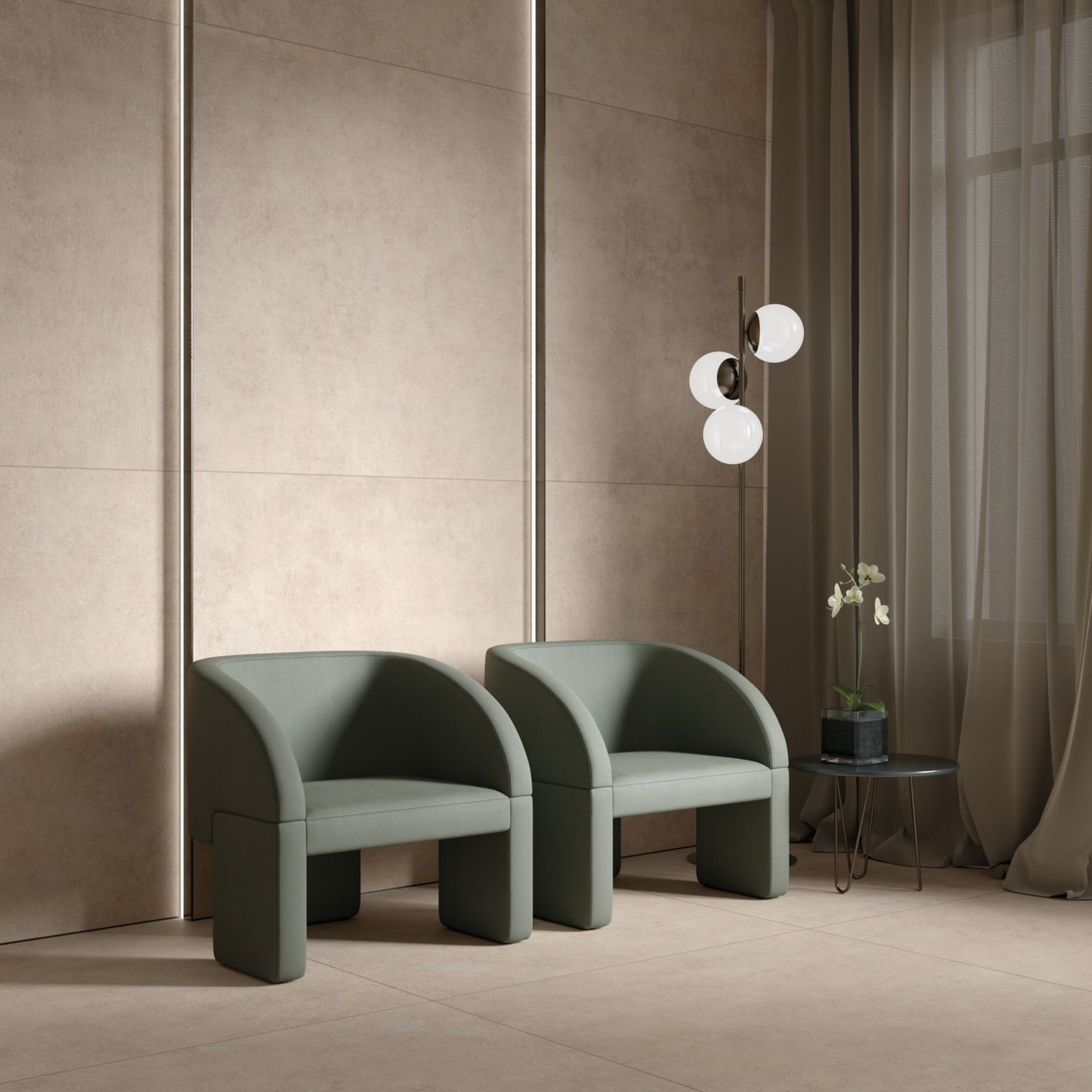 ABSOLUTE CEMENT IVORY Flooring By MARINER