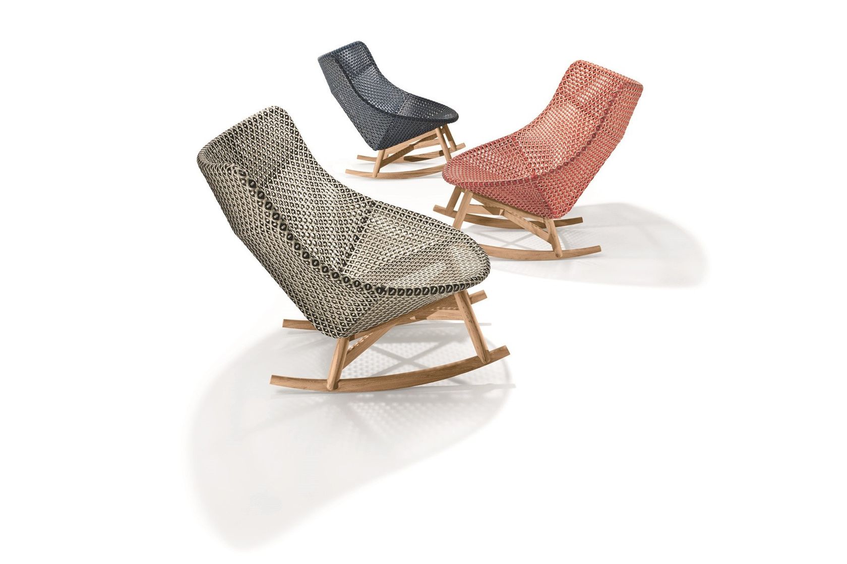 MBRACE | Rocking garden armchair By DEDON