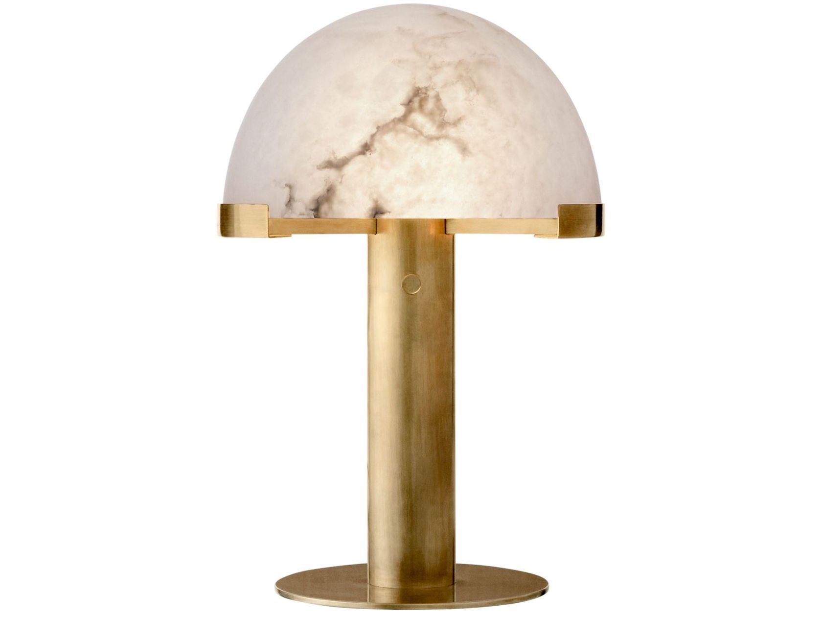 MELANGE Table lamp Desk Lamp in AntiqueBurnished Brass with