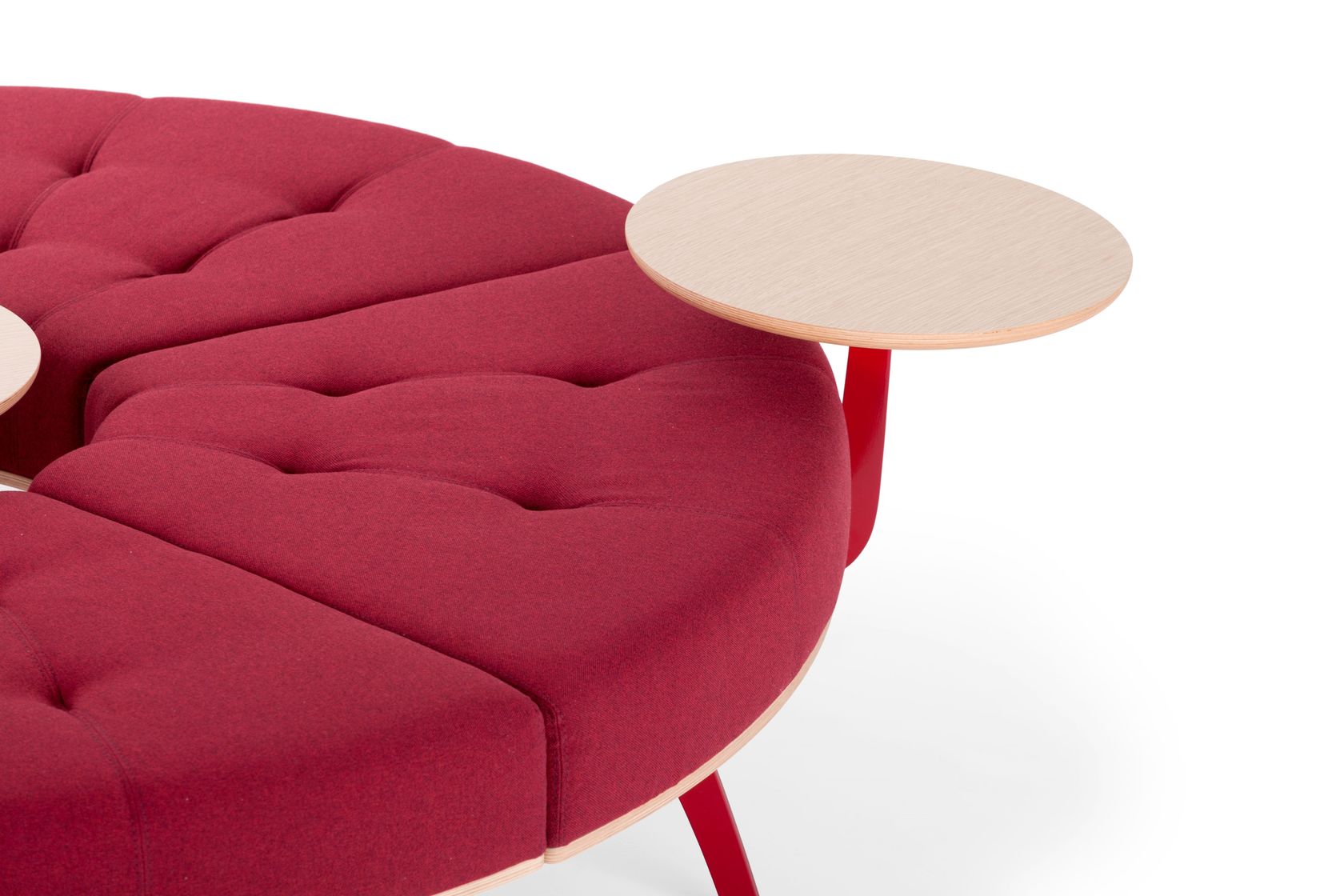MILLEPIEDI Round fabric bench By True Design | design Parisotto ...