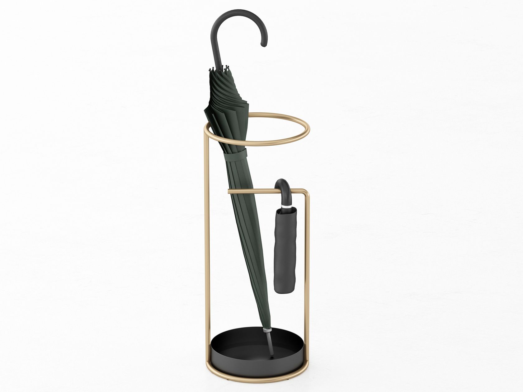 Floorstanding metal umbrella stand MINIMUM By Calligaris design Busetti