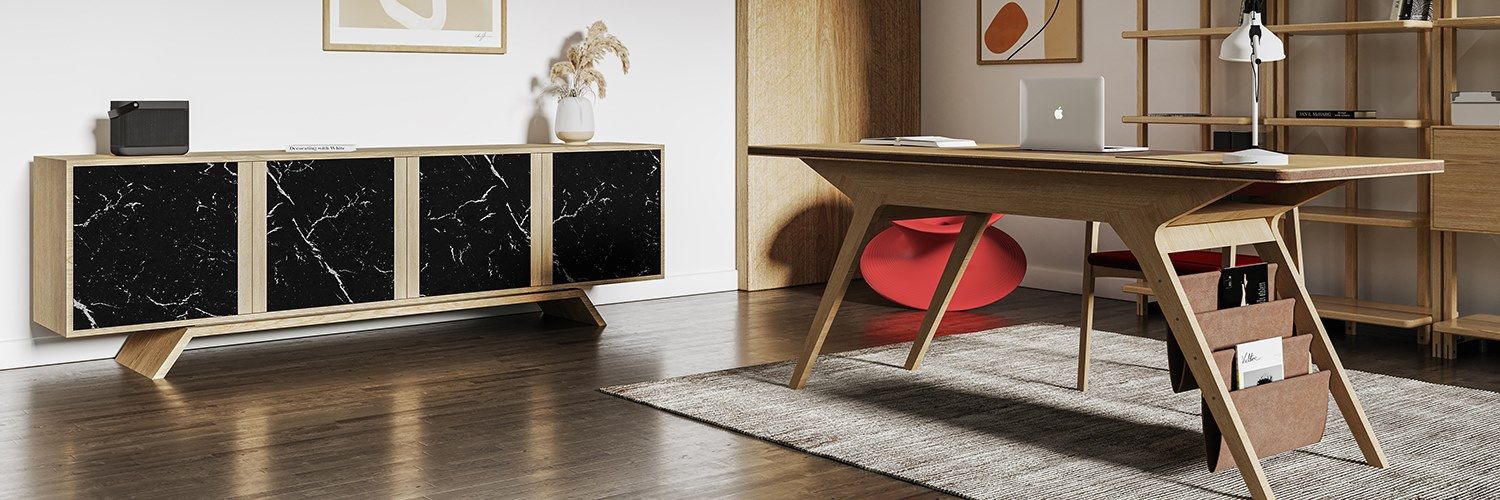 MRS. NOTE Desk By Hatt