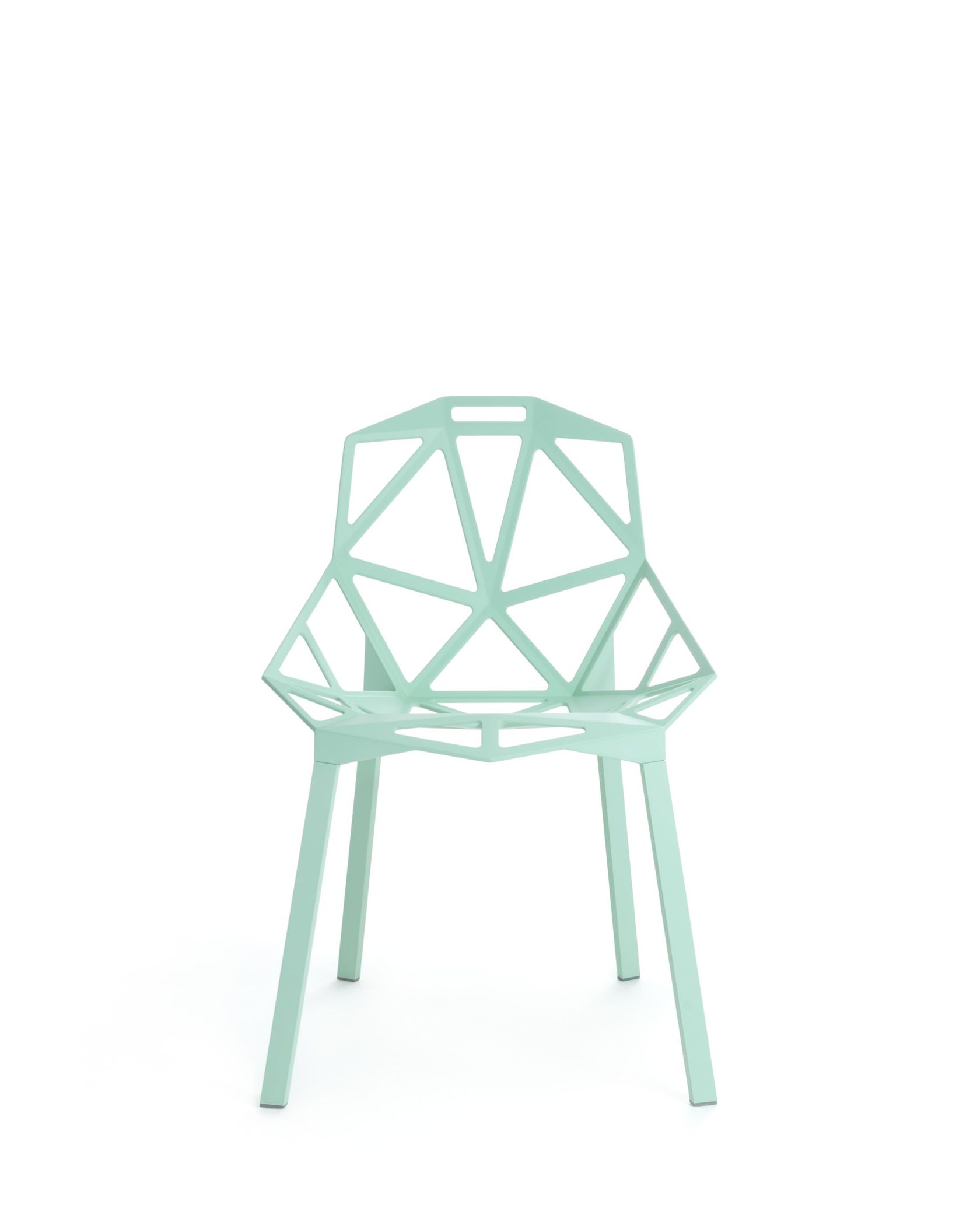 CHAIR ONE Stackable aluminium chair By Magis